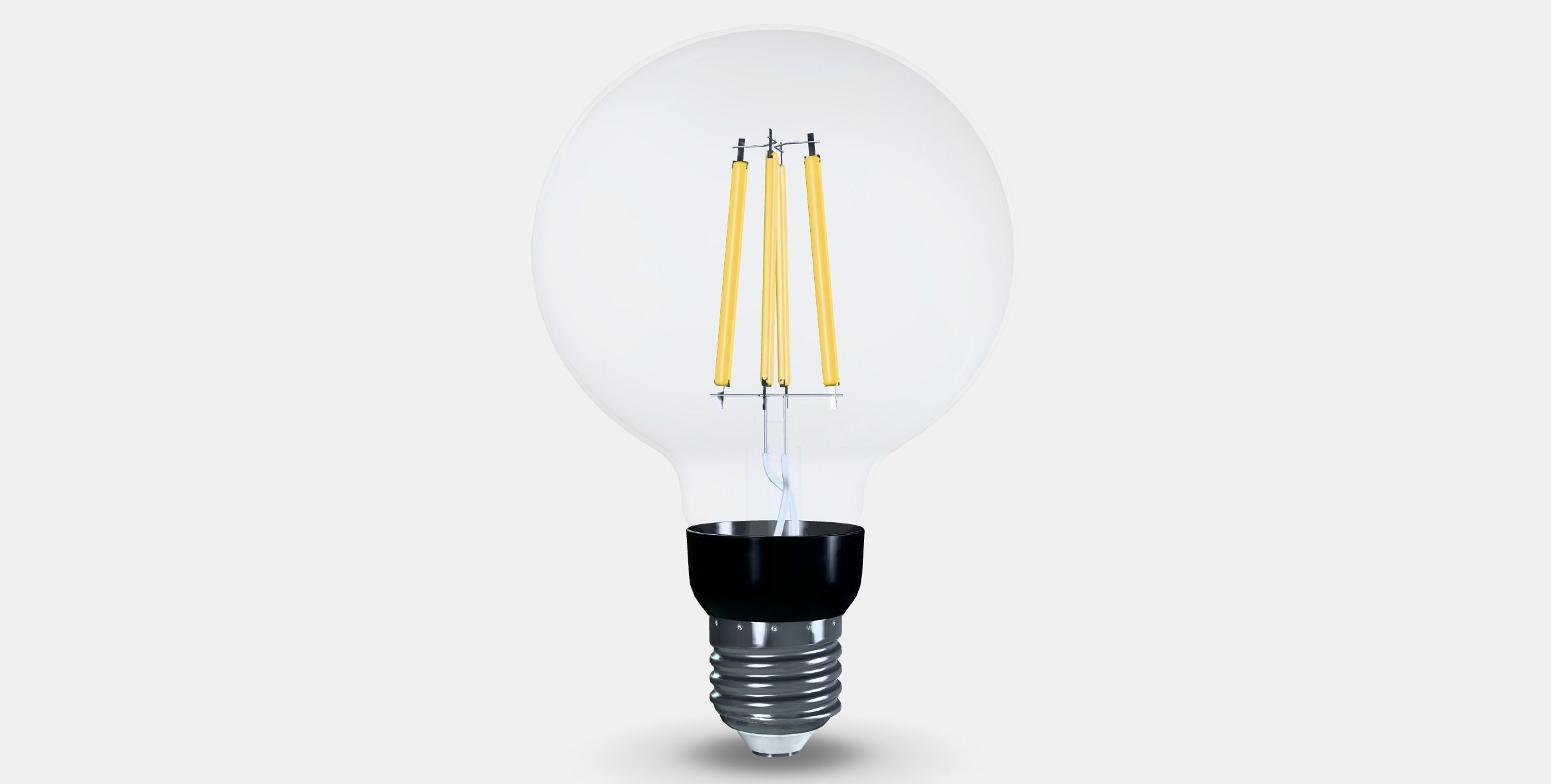 TRADFRI LED bulb E27 470 lumen 2 Low-poly 3D model_16