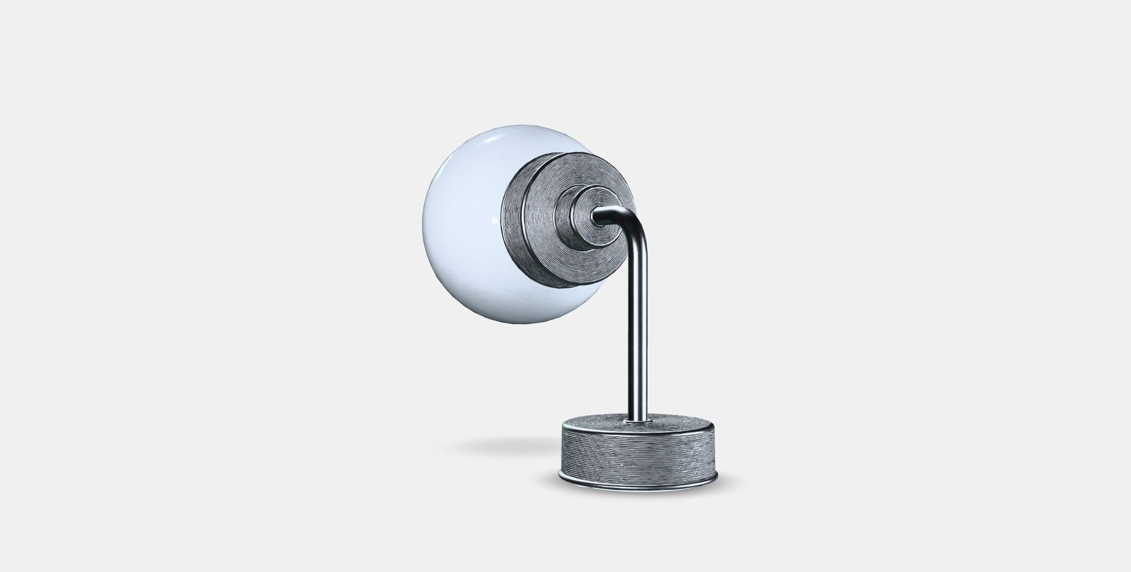 FRIHULT Wall lamp Low-poly 3D model_16