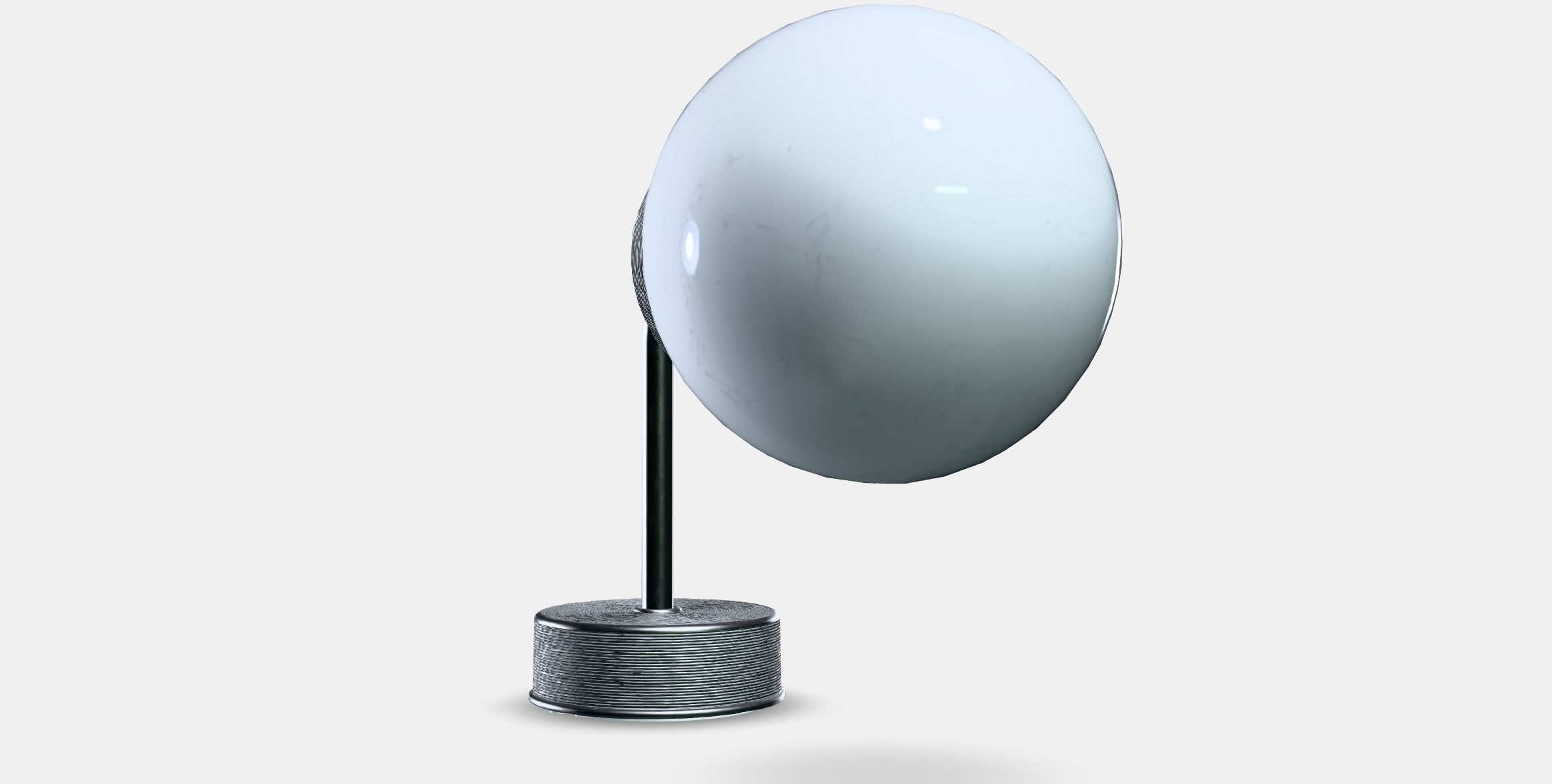 FRIHULT Wall lamp Low-poly 3D model_9