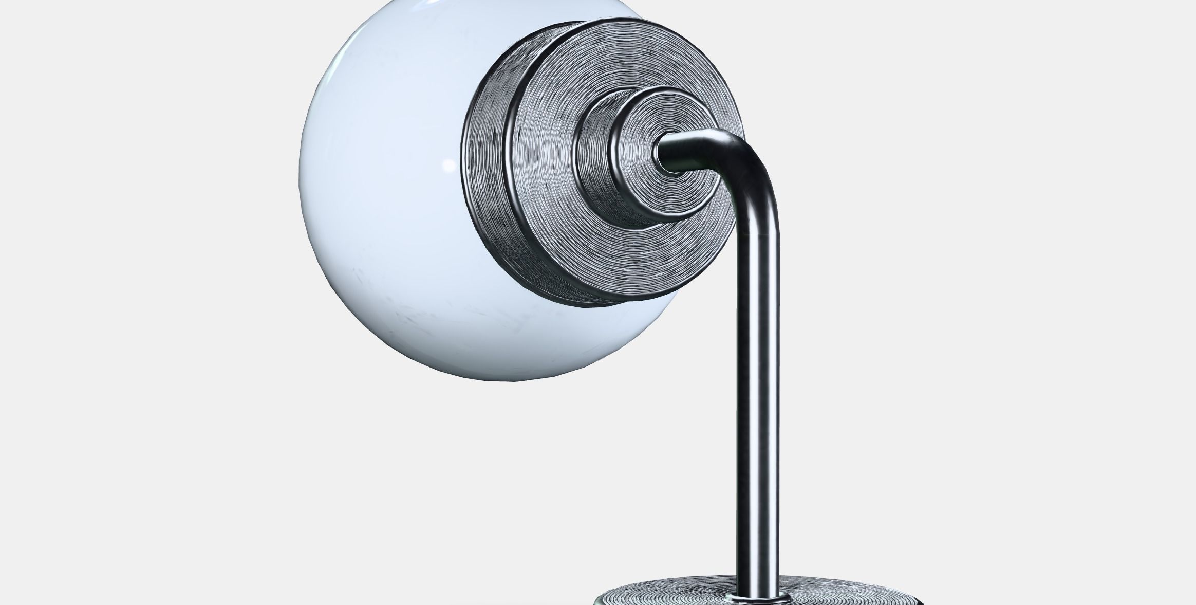 FRIHULT Wall lamp Low-poly 3D model_4