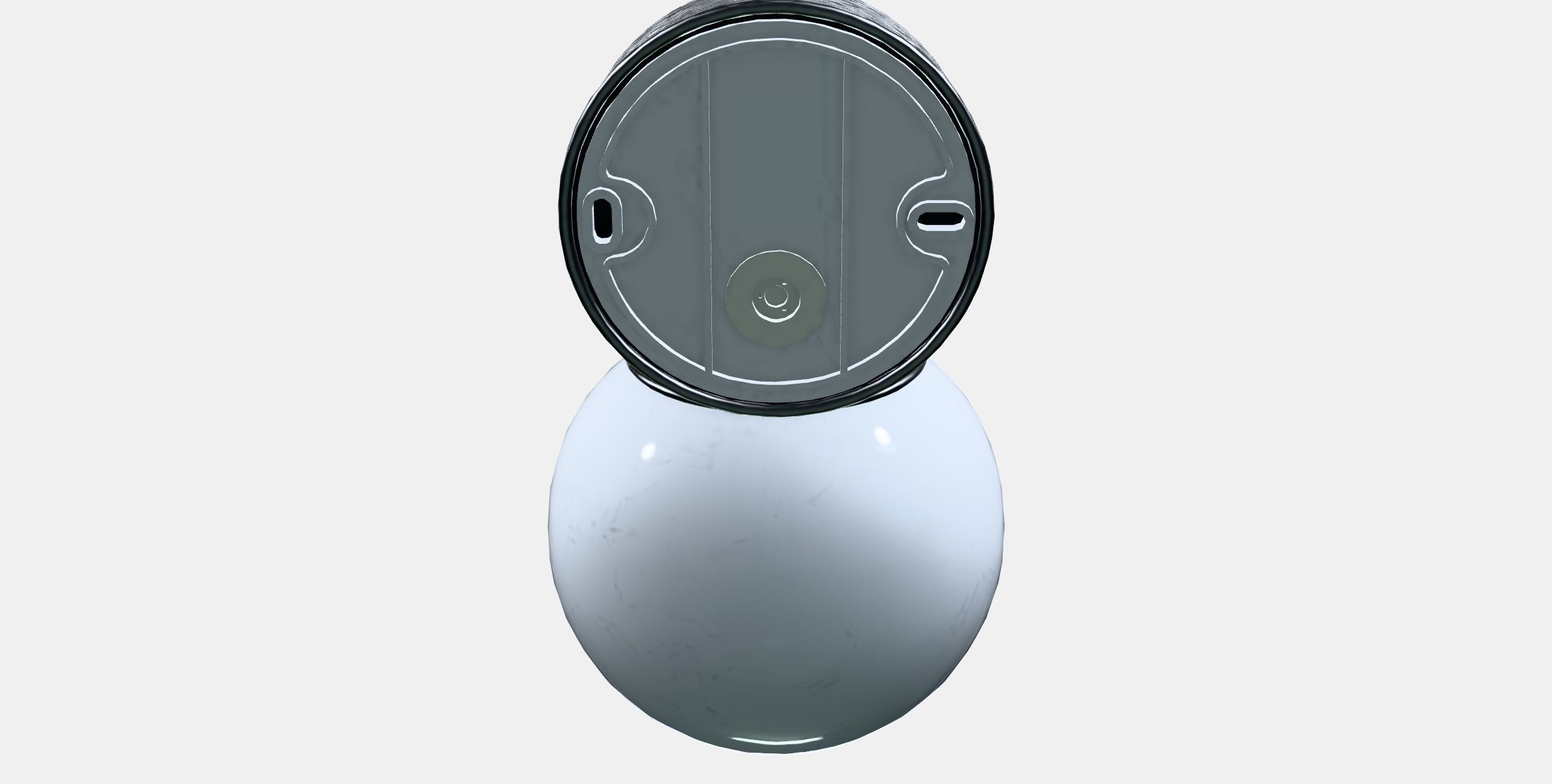 FRIHULT Wall lamp Low-poly 3D model_8