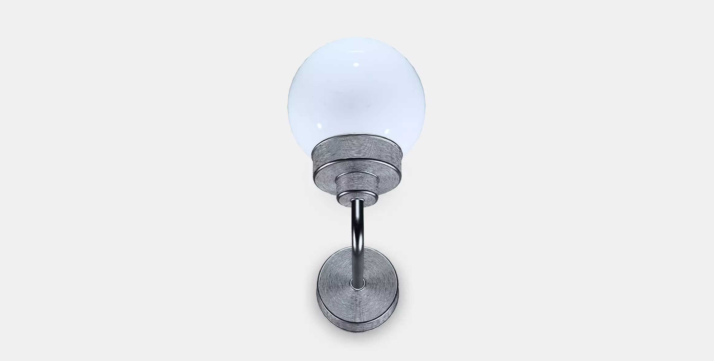 FRIHULT Wall lamp Low-poly 3D model_0