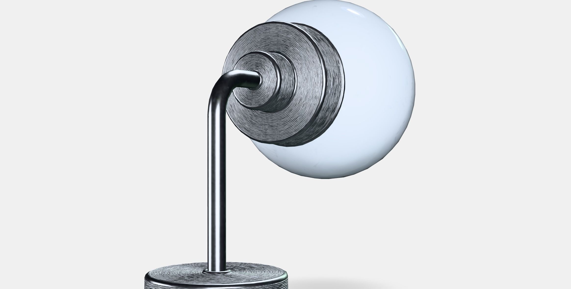 FRIHULT Wall lamp Low-poly 3D model_7