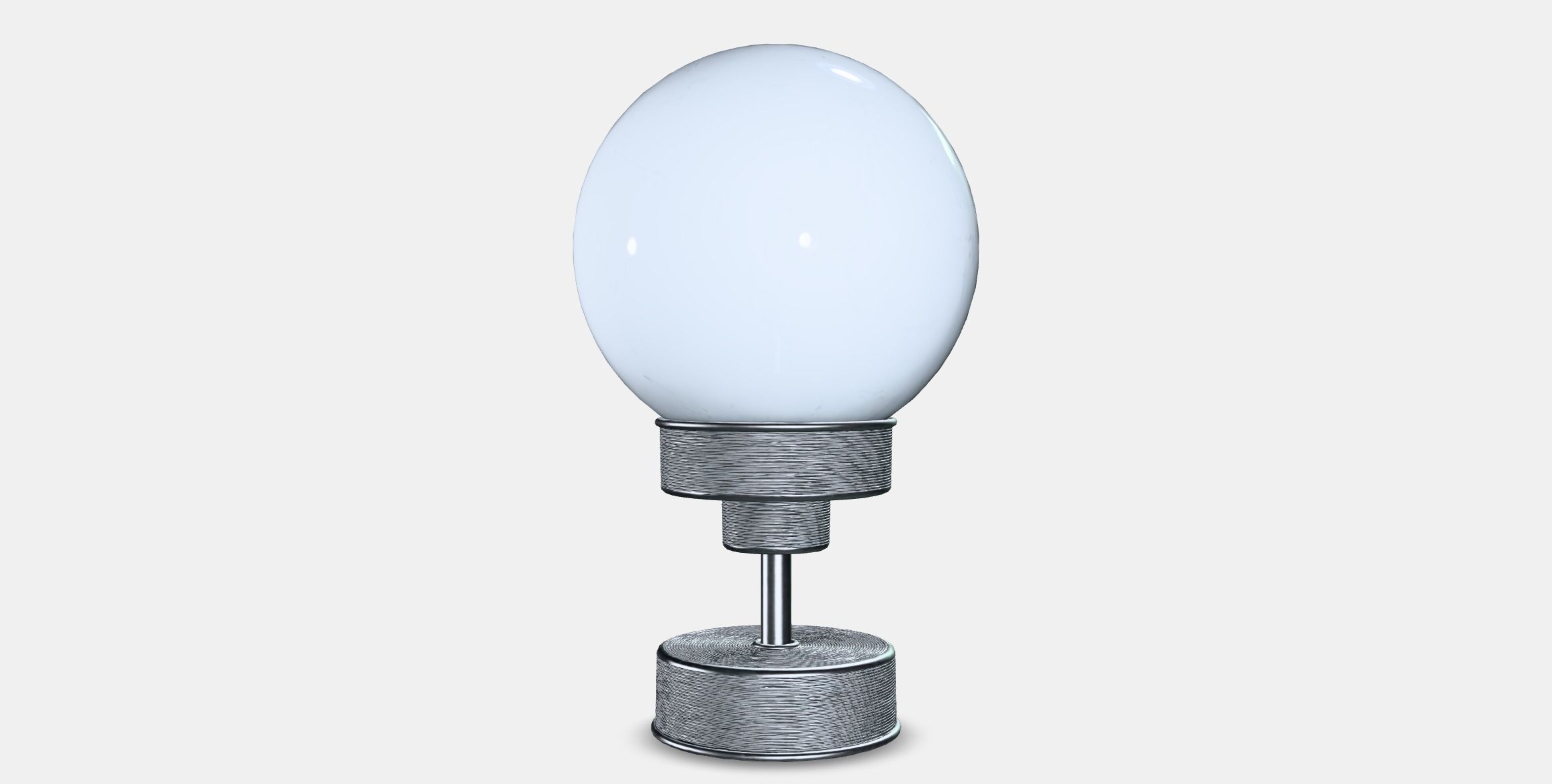 FRIHULT Ceiling lamp Low-poly 3D model_5