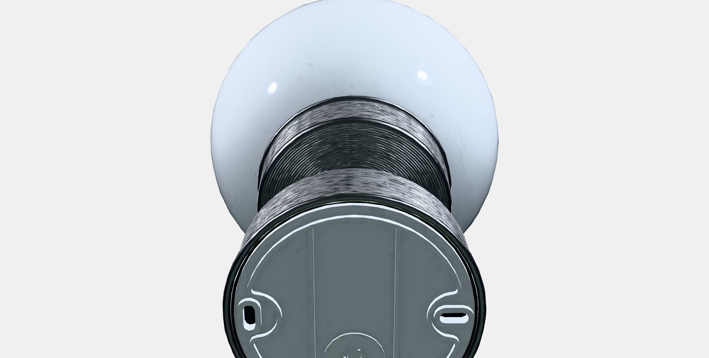 FRIHULT Ceiling lamp Low-poly 3D model_8