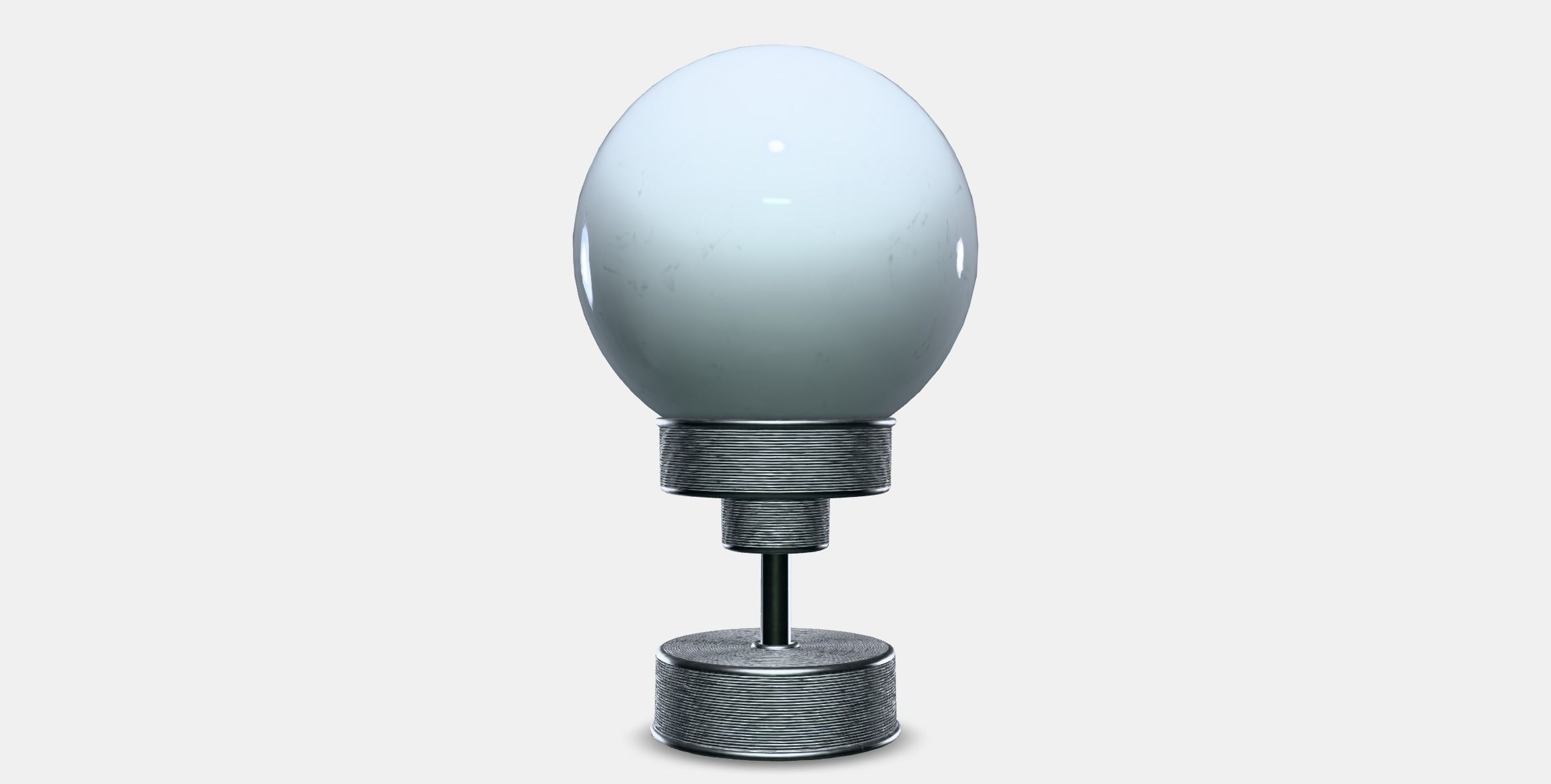 FRIHULT Ceiling lamp Low-poly 3D model_10