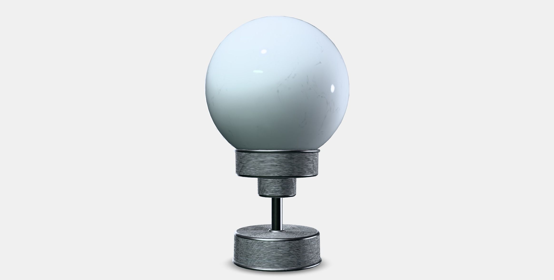 FRIHULT Ceiling lamp Low-poly 3D model_12