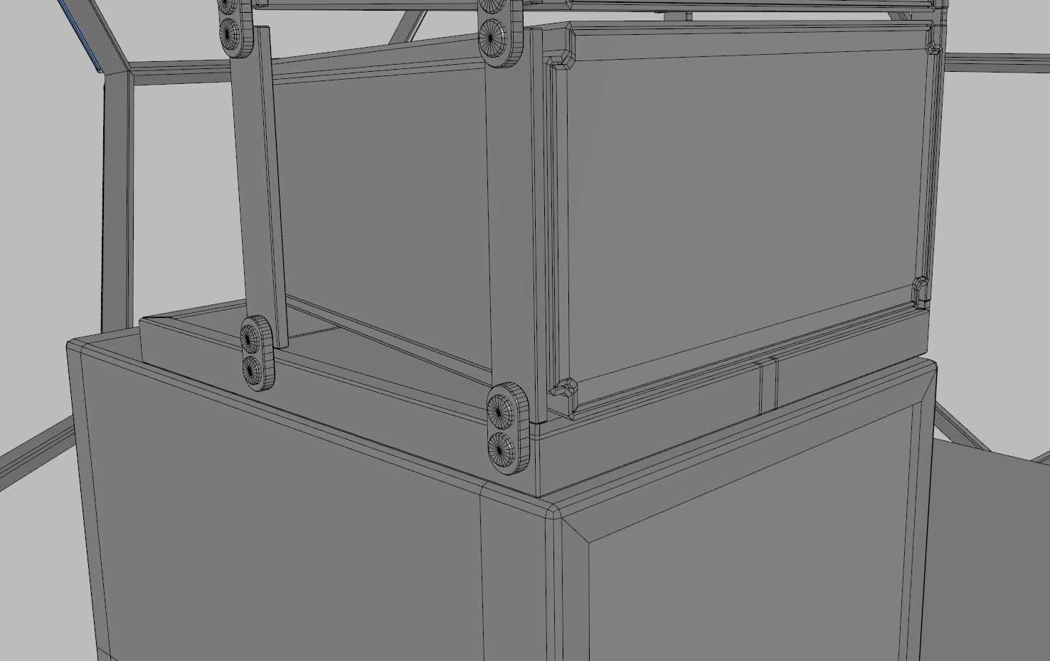 Soccer Ball DJ Booth 3D model_10