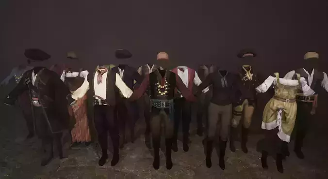 Pirate Crew Clothing Collection 