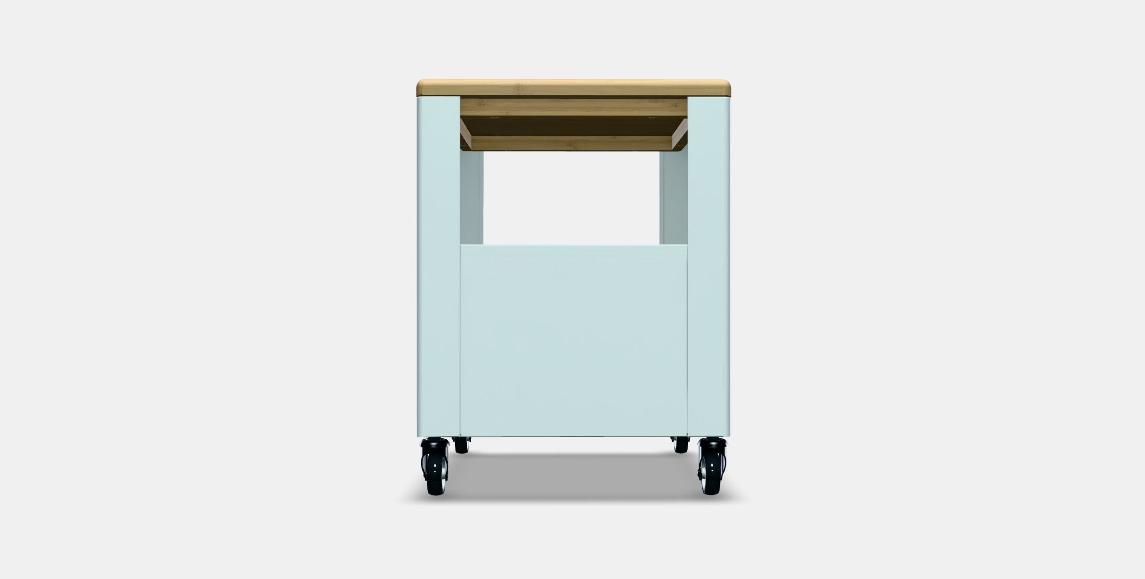 TROTTEN Storage unit on castors Low-poly 3D model_10