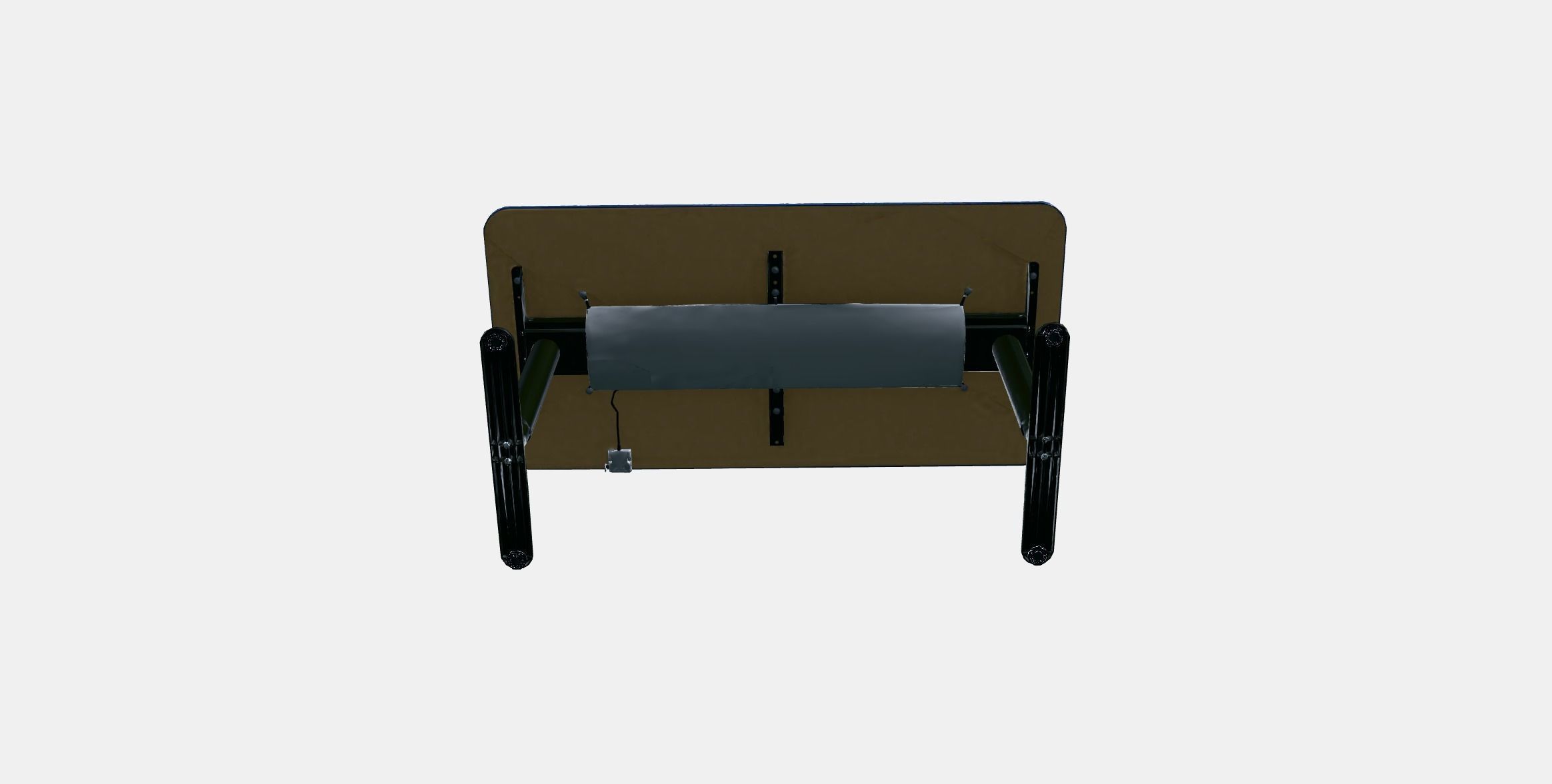 BEKANT Desk sit-stand 2 Low-poly 3D model_7