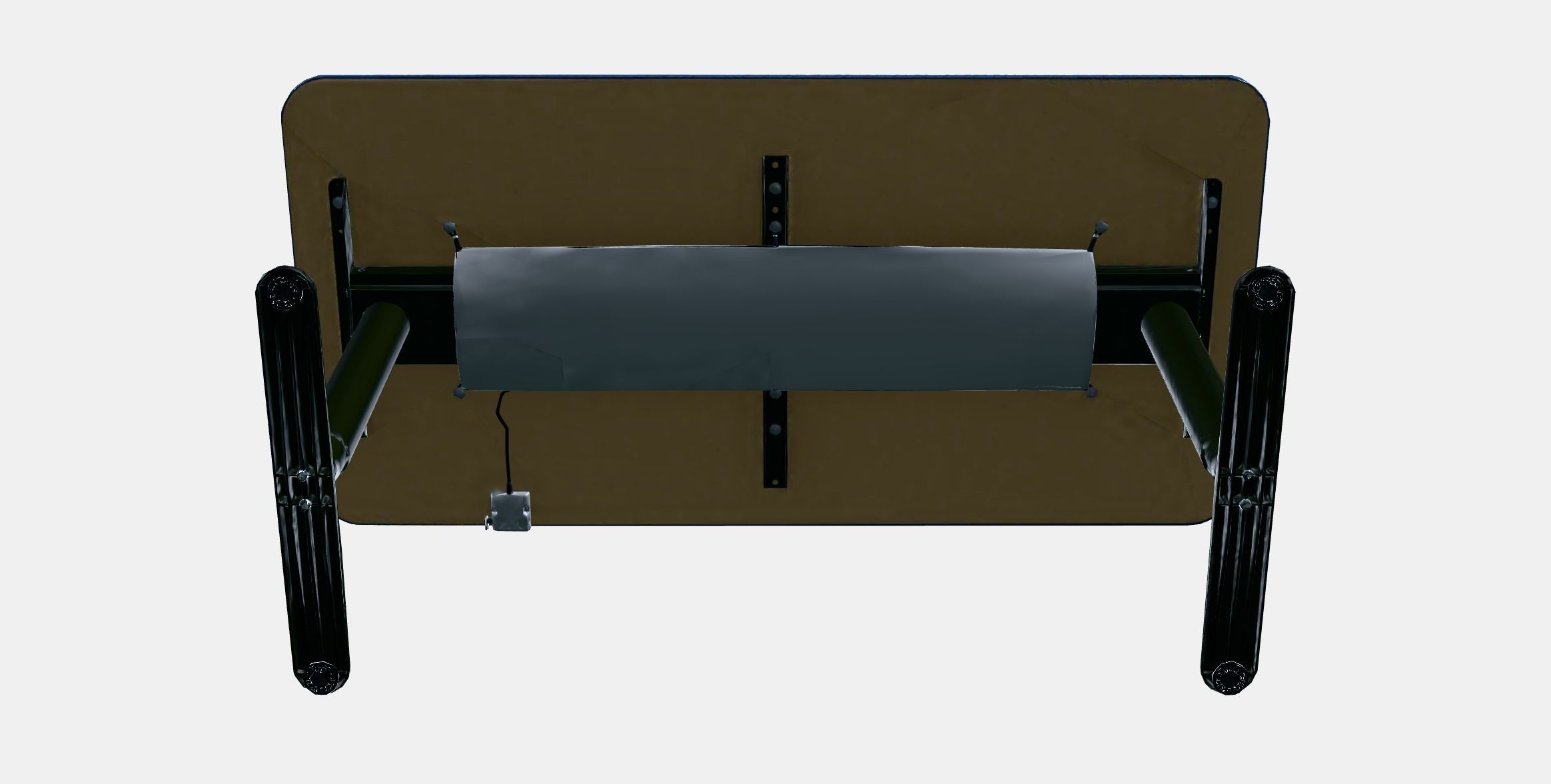 BEKANT Desk sit-stand 2 Low-poly 3D model_8