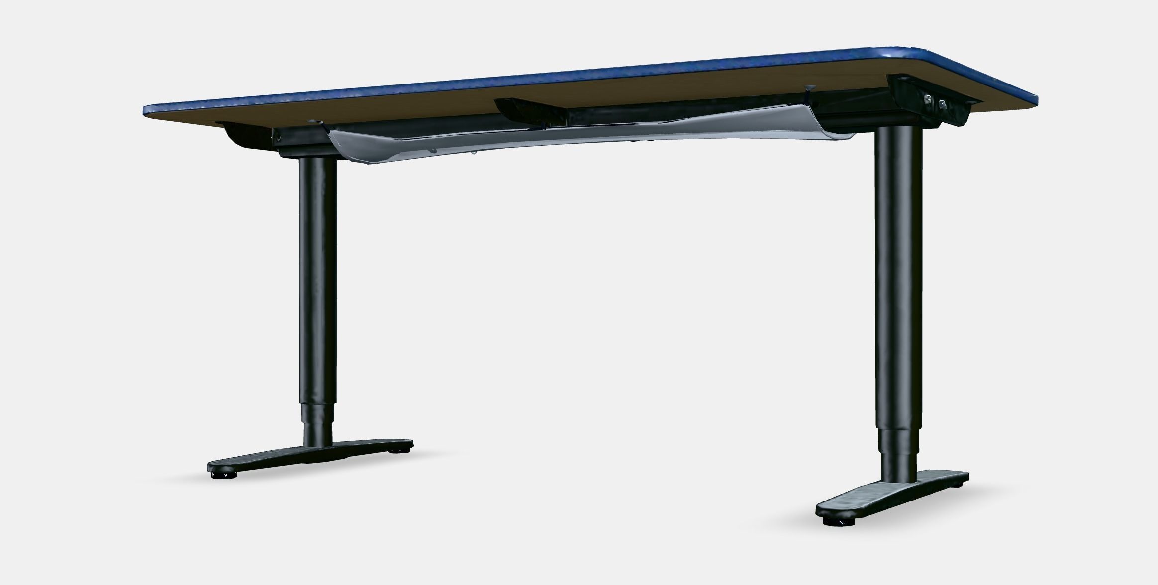 BEKANT Desk sit-stand 2 Low-poly 3D model_6