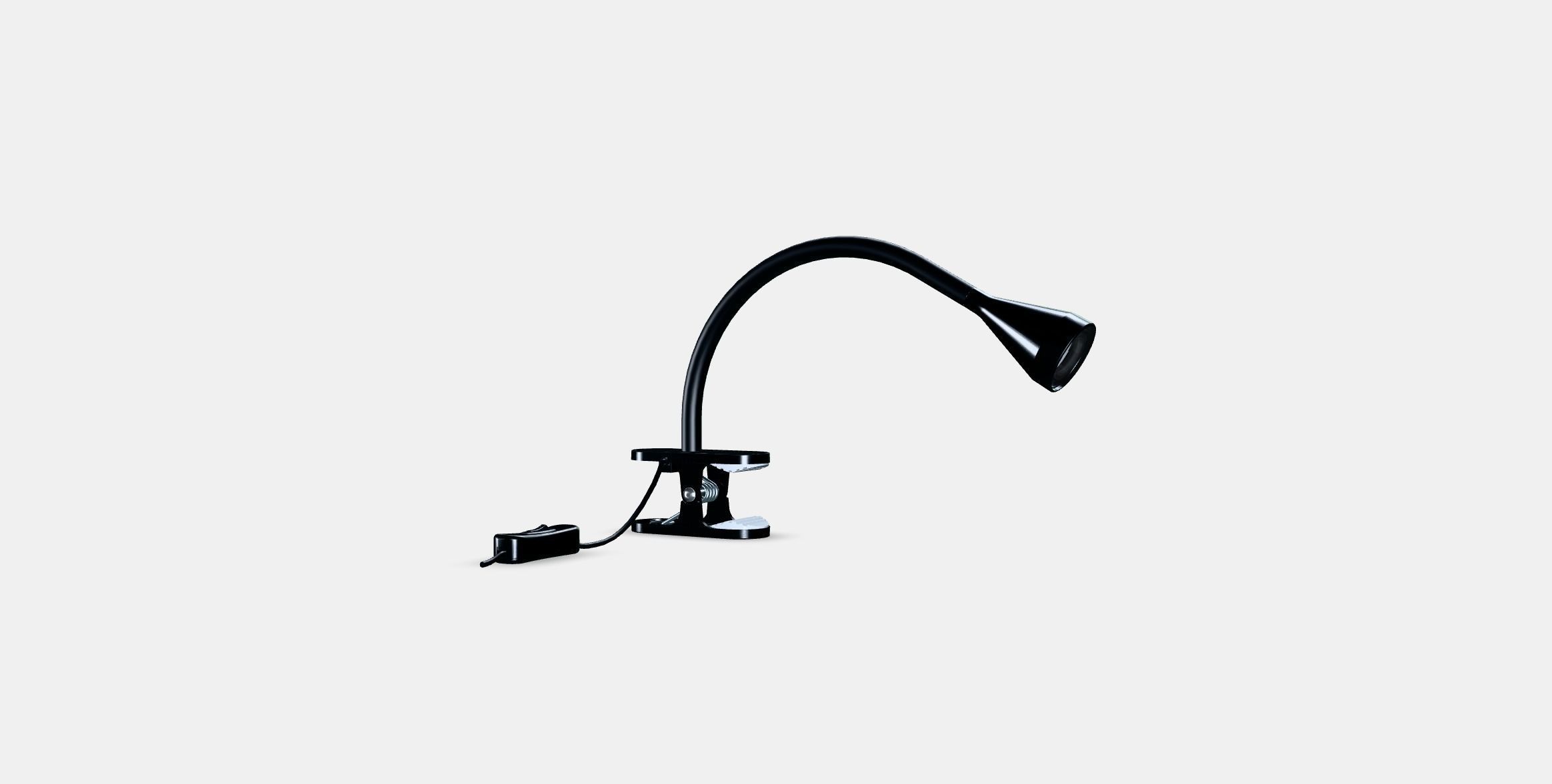 NAVLINGE LED clamp spotlight 2 Low-poly 3D model_5