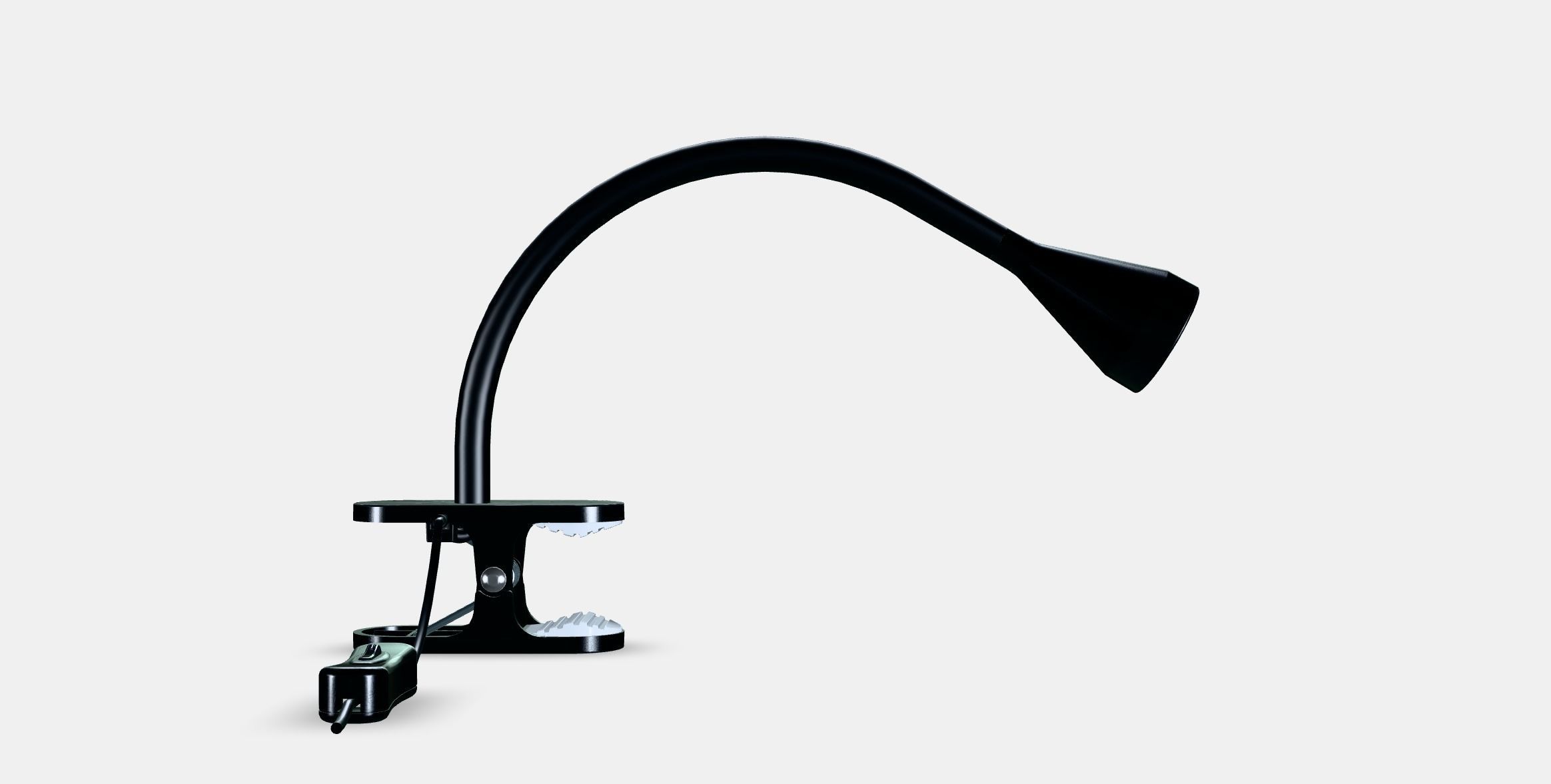 NAVLINGE LED clamp spotlight 2 Low-poly 3D model_15