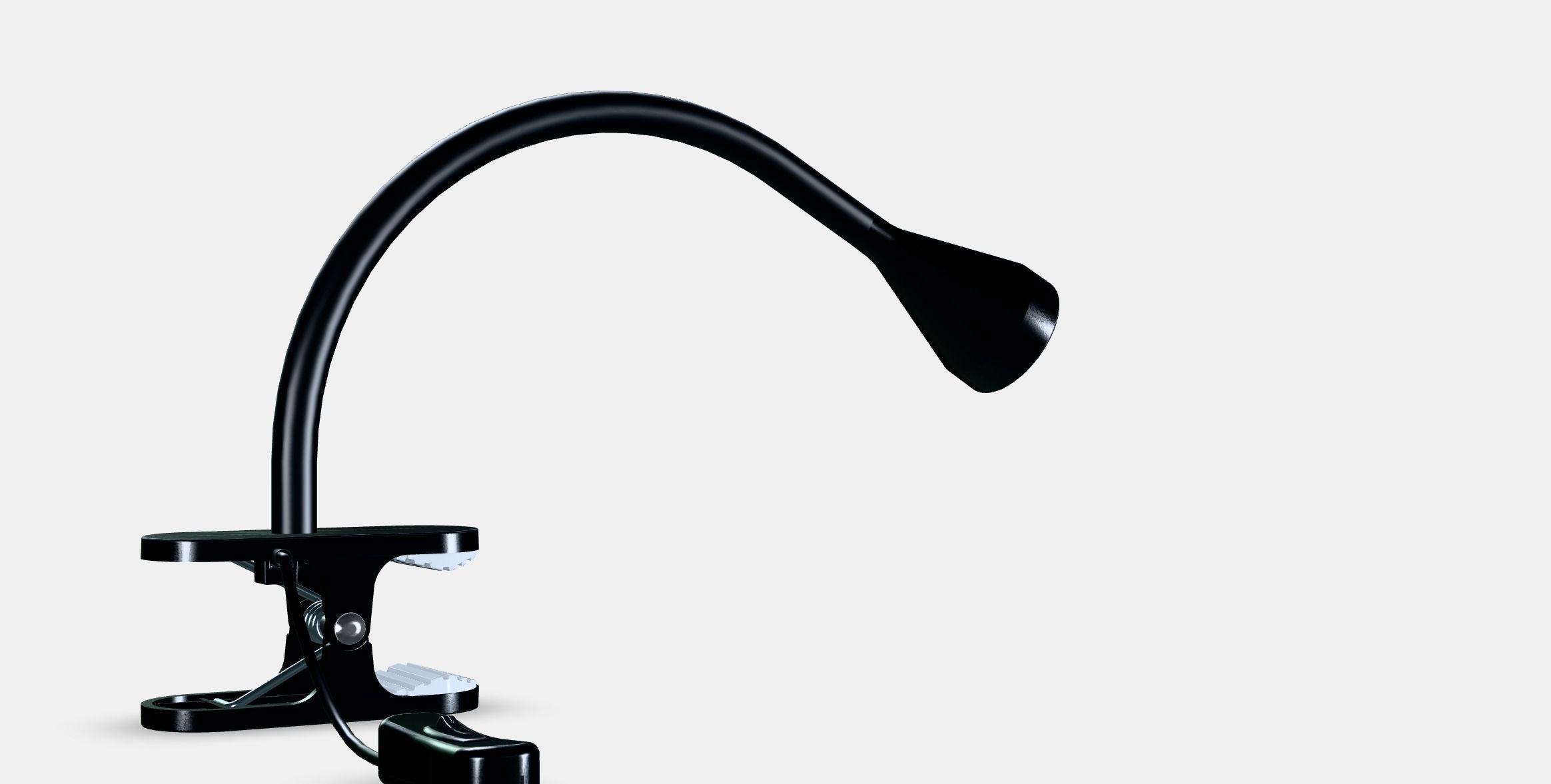 NAVLINGE LED clamp spotlight 2 Low-poly 3D model_2