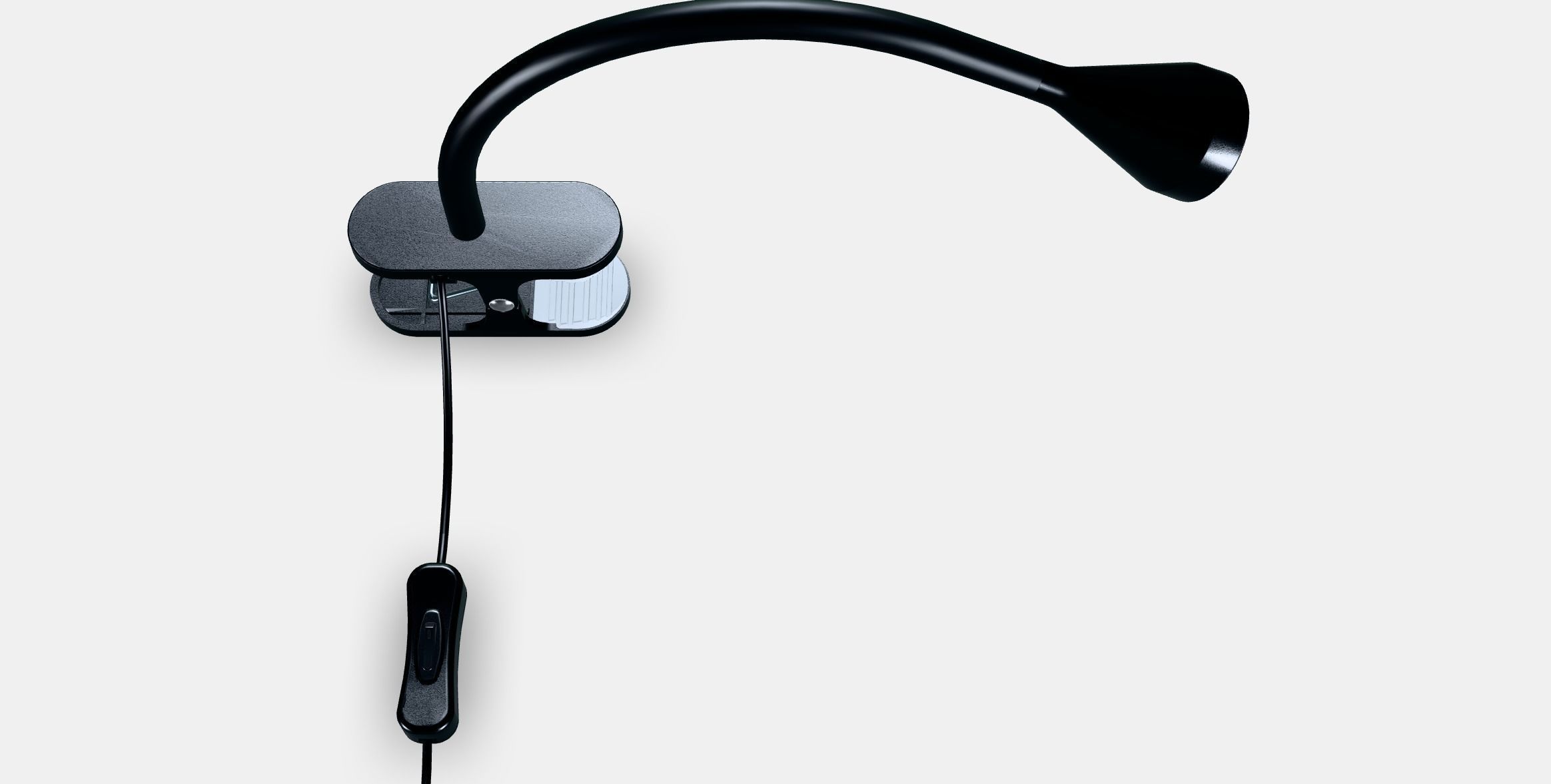 NAVLINGE LED clamp spotlight 2 Low-poly 3D model_4