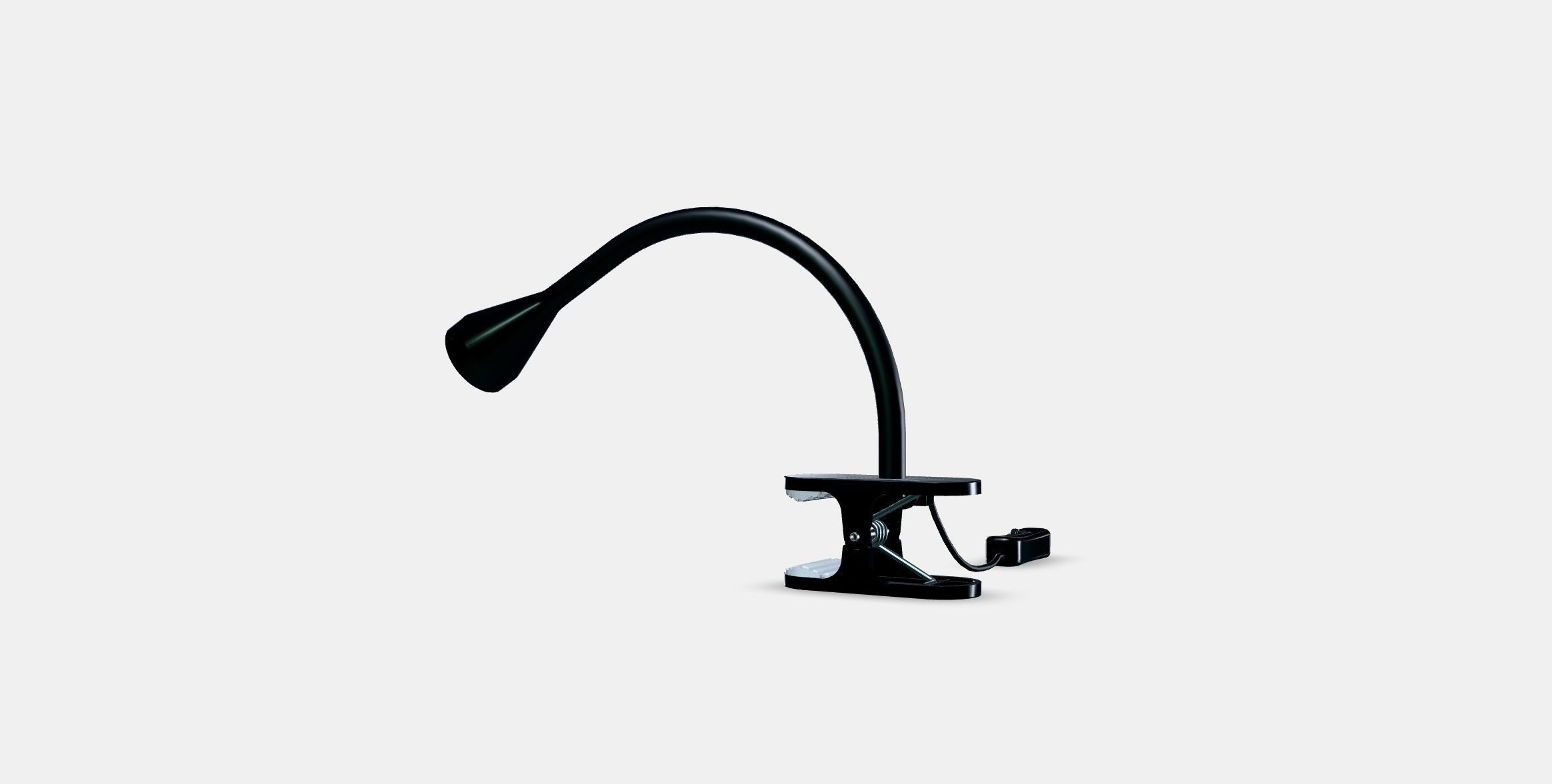 NAVLINGE LED clamp spotlight 2 Low-poly 3D model_12