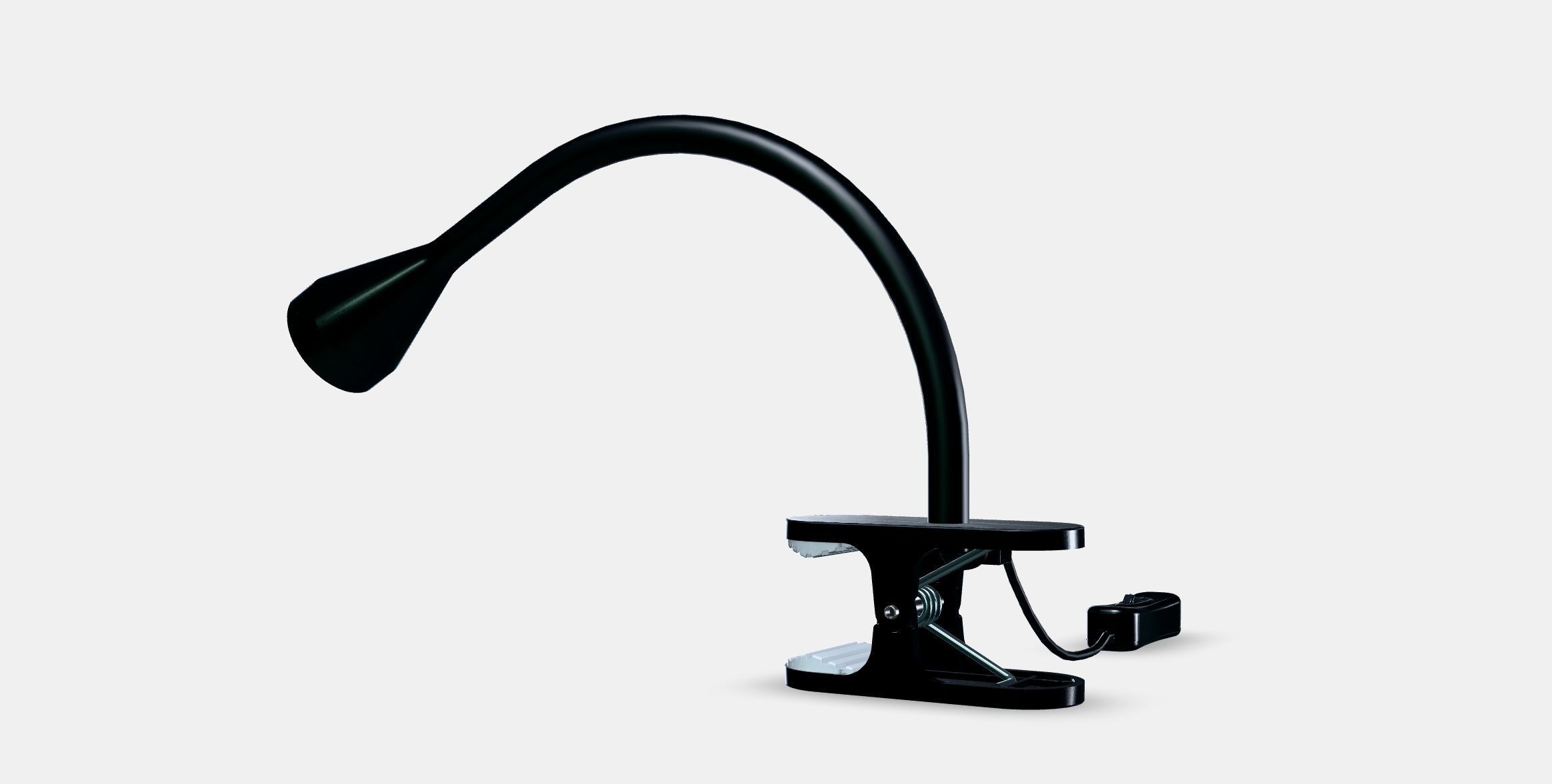 NAVLINGE LED clamp spotlight 2 Low-poly 3D model_13