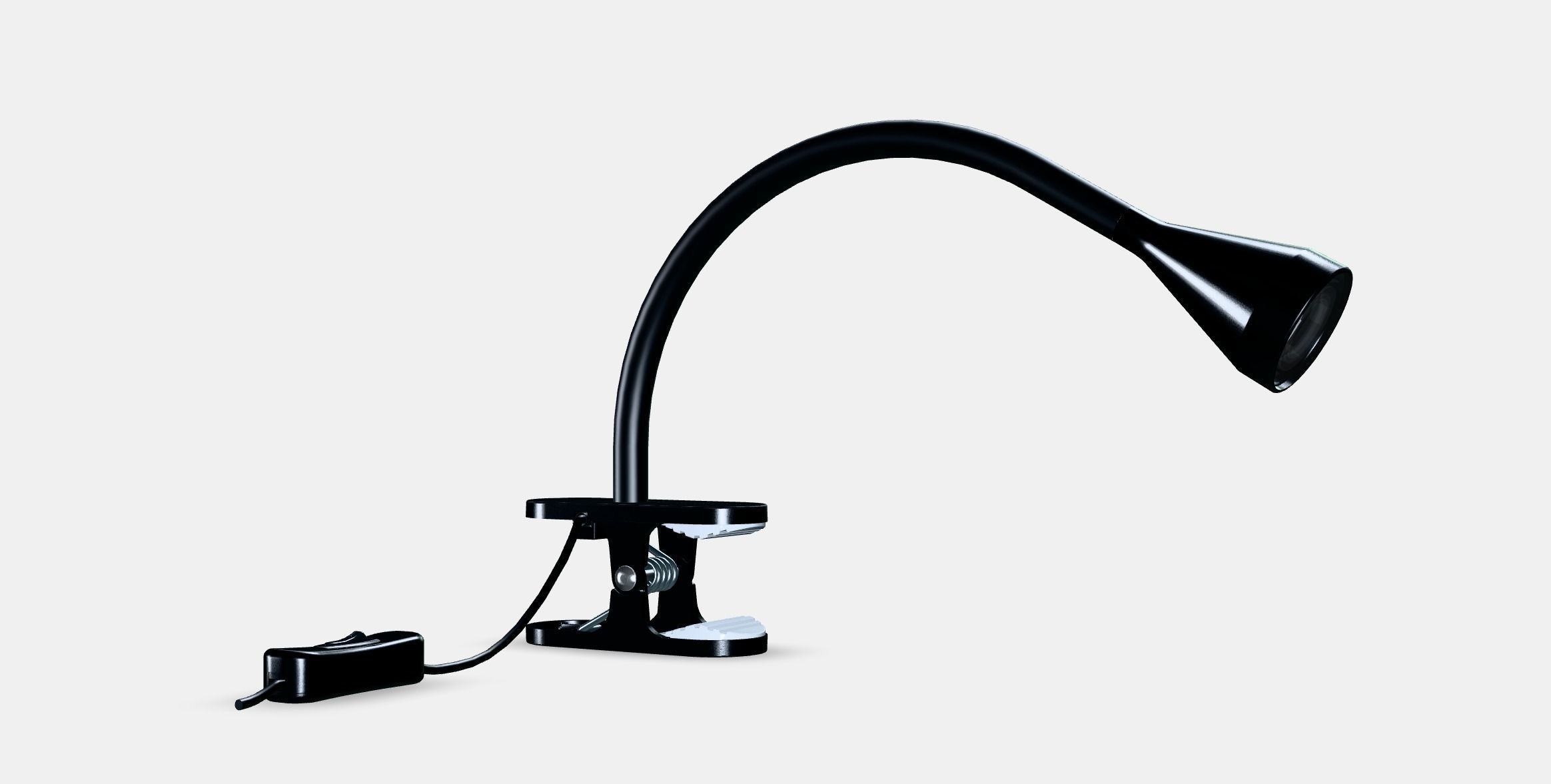 NAVLINGE LED clamp spotlight 2 Low-poly 3D model_6