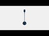 GRAVACKA Cord set for bulb Low-poly 3D model_1