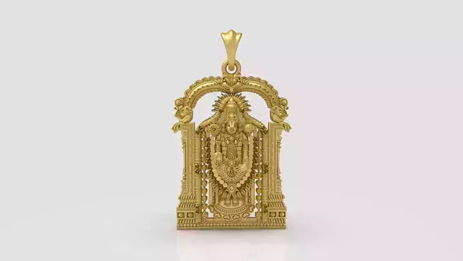 Balaji pendant Artwork-77 3D print model