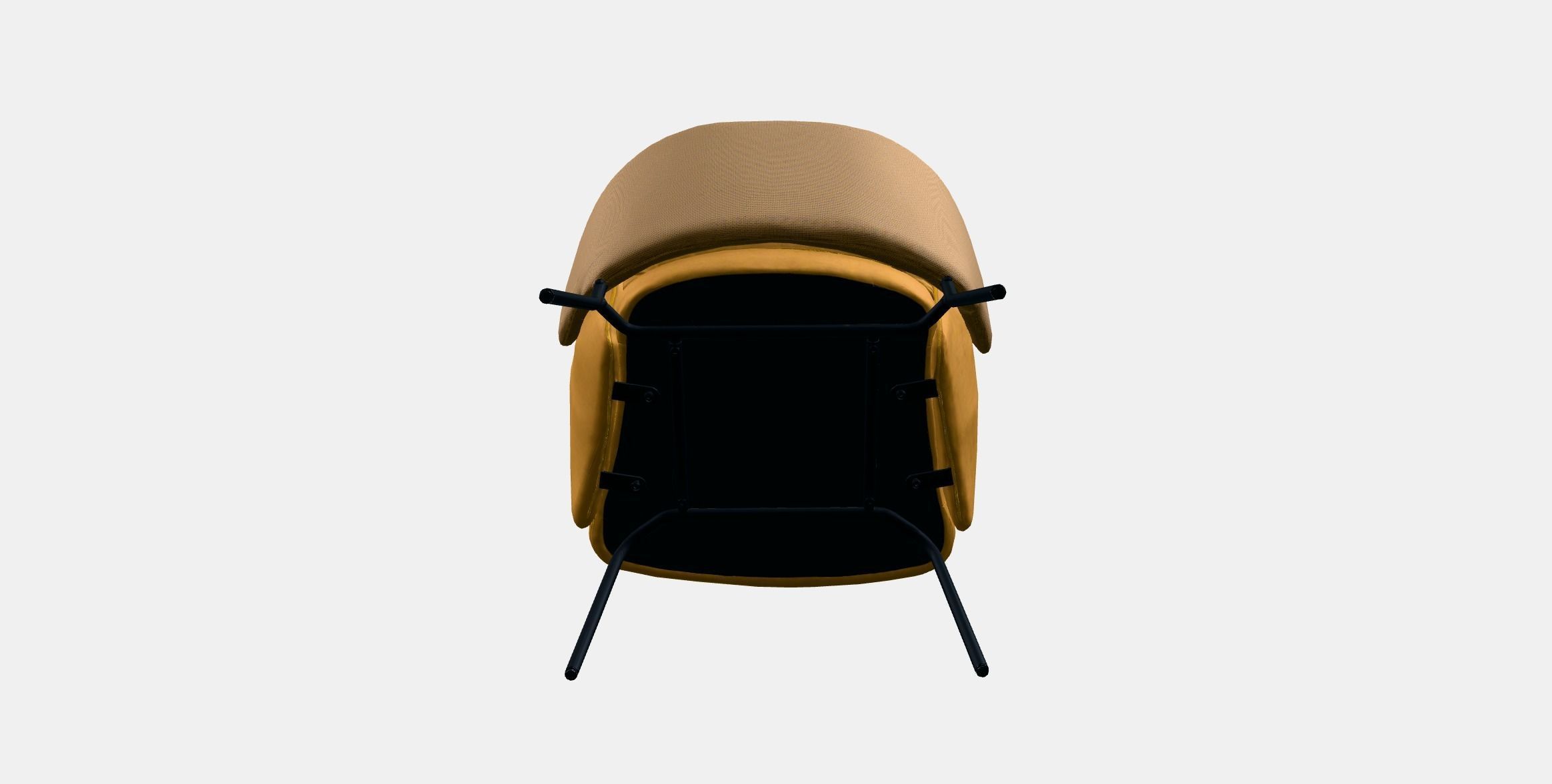 BINGSTA Armchair Low-poly 3D model_4