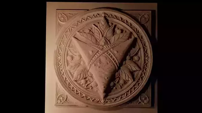 Samosas CNC 3d Print High Relief Sand Casting 3D print model