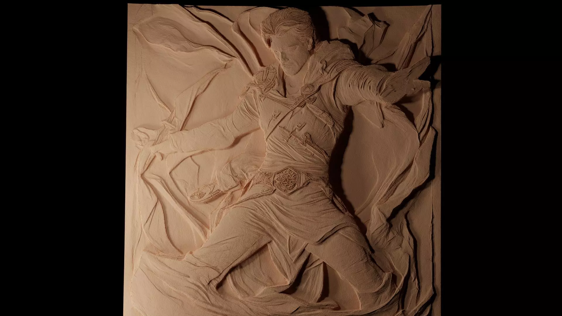 Richard Rahl CNC 3d Print High Relief Sand Casting 3D print model_0