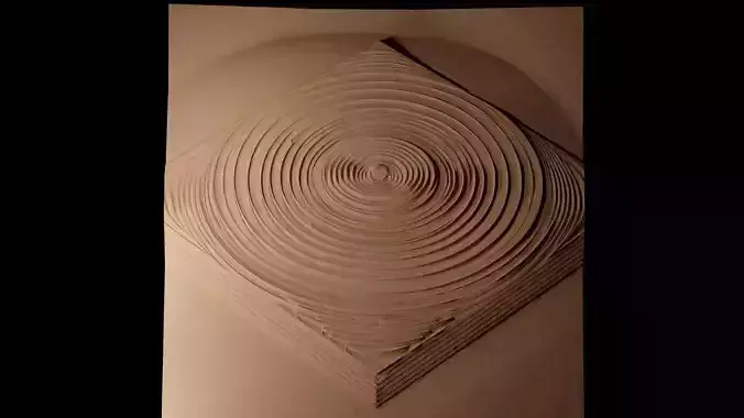 Record CNC 3d Print High Relief Sand Casting