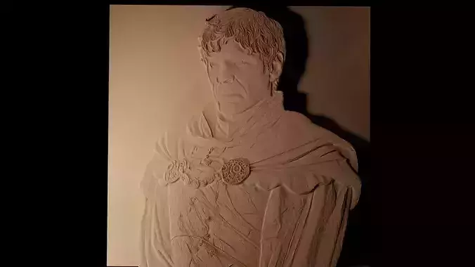 Ramsay Bolton GOT CNC 3d Print High Relief Sand Casting