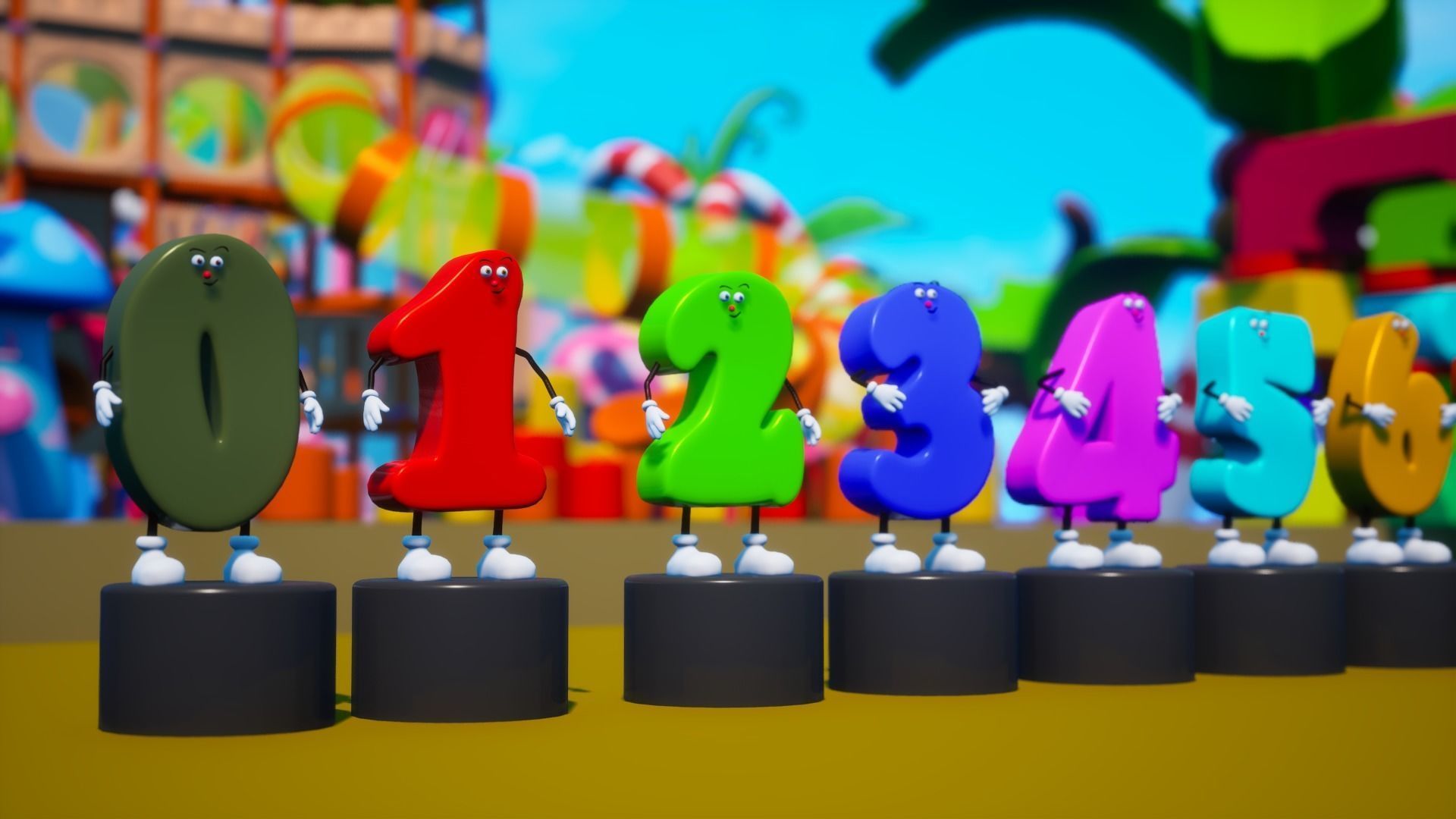 Arithmetic Symbols 3D model_10