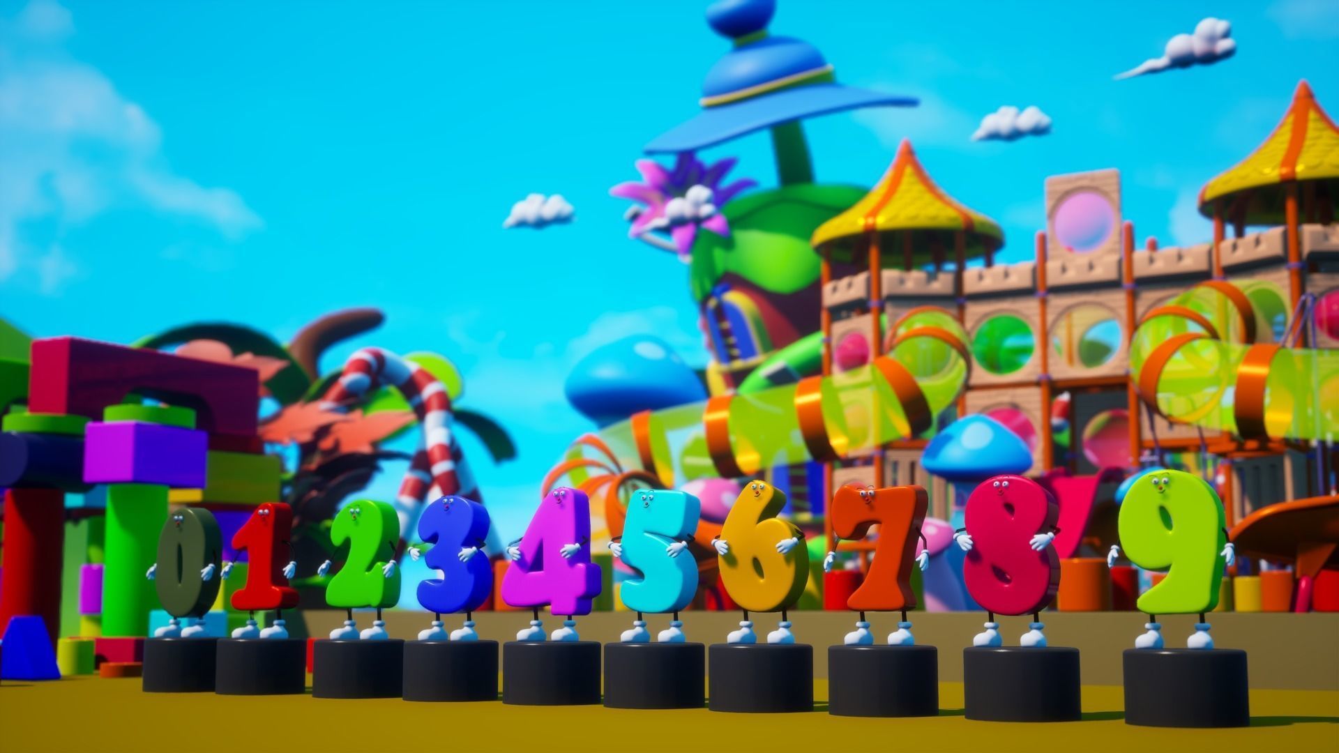 Arithmetic Symbols 3D model_29