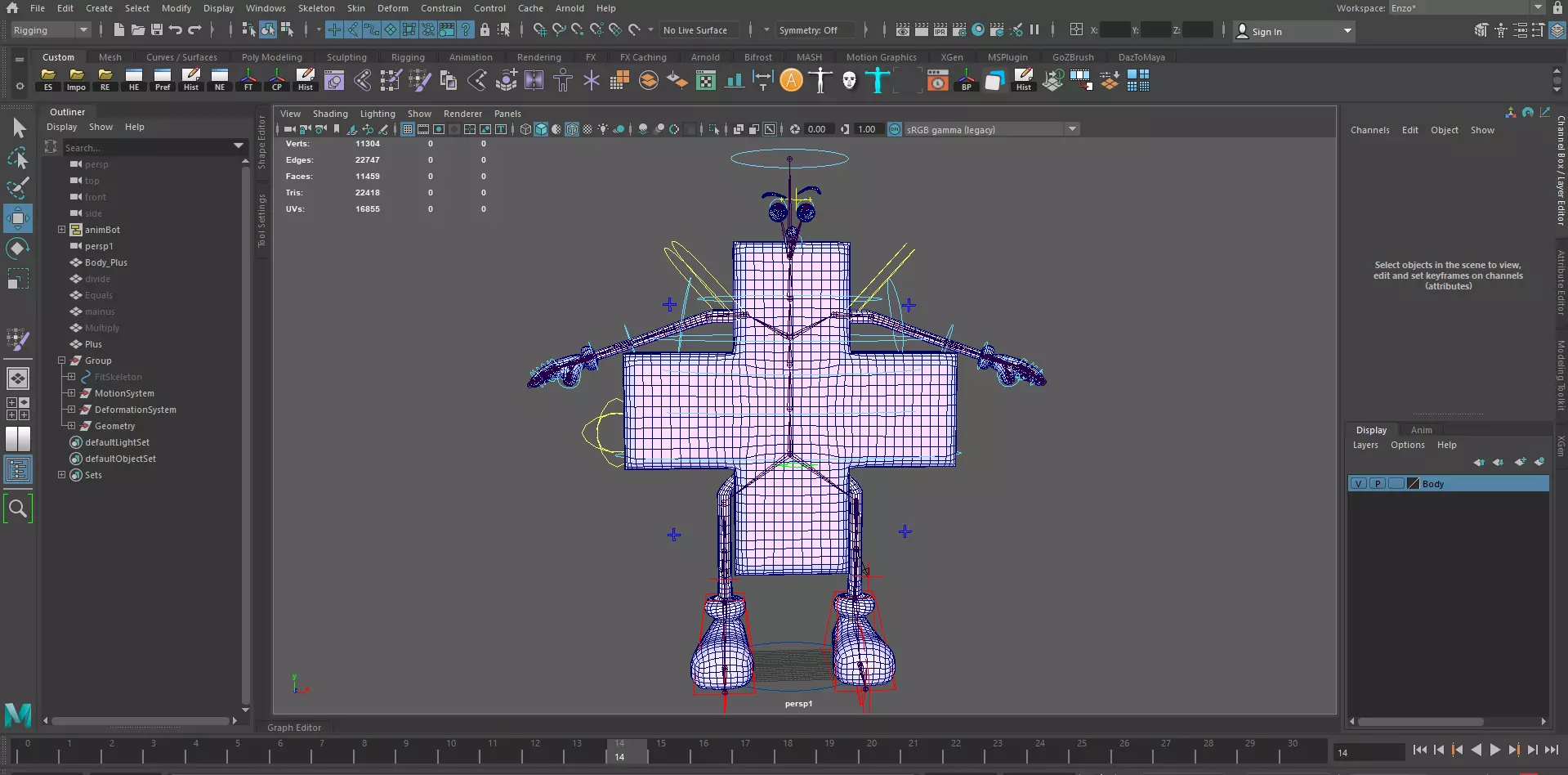 Arithmetic Symbols 3D model_0