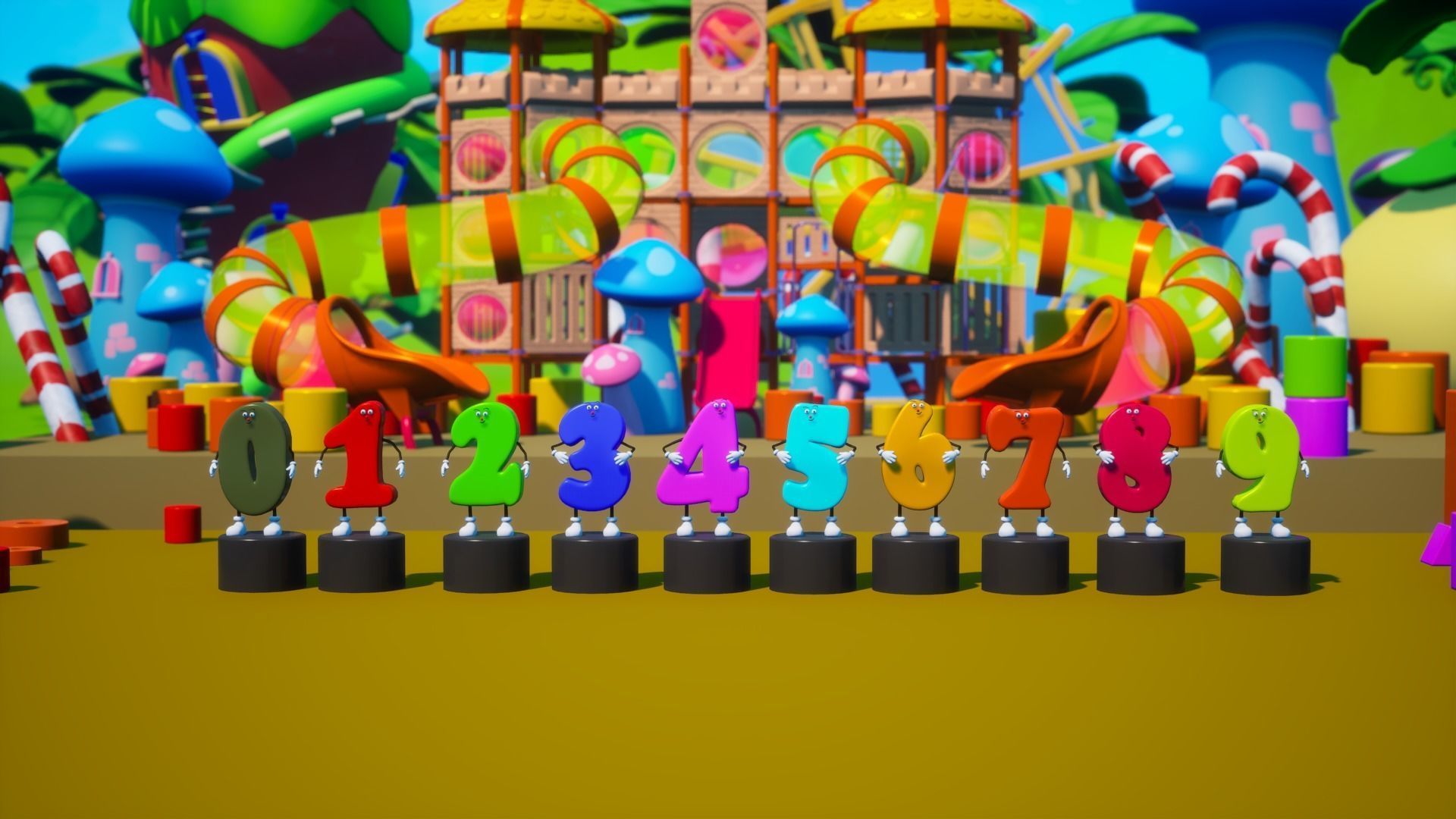 Arithmetic Symbols 3D model_31