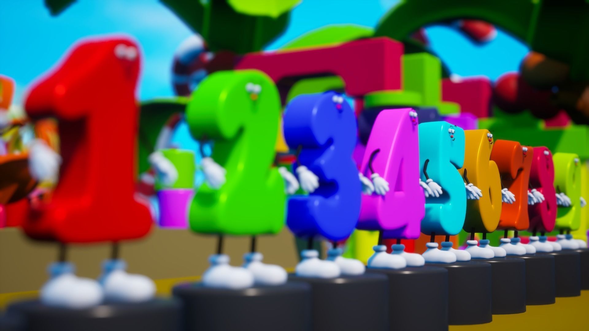 Arithmetic Symbols 3D model_17