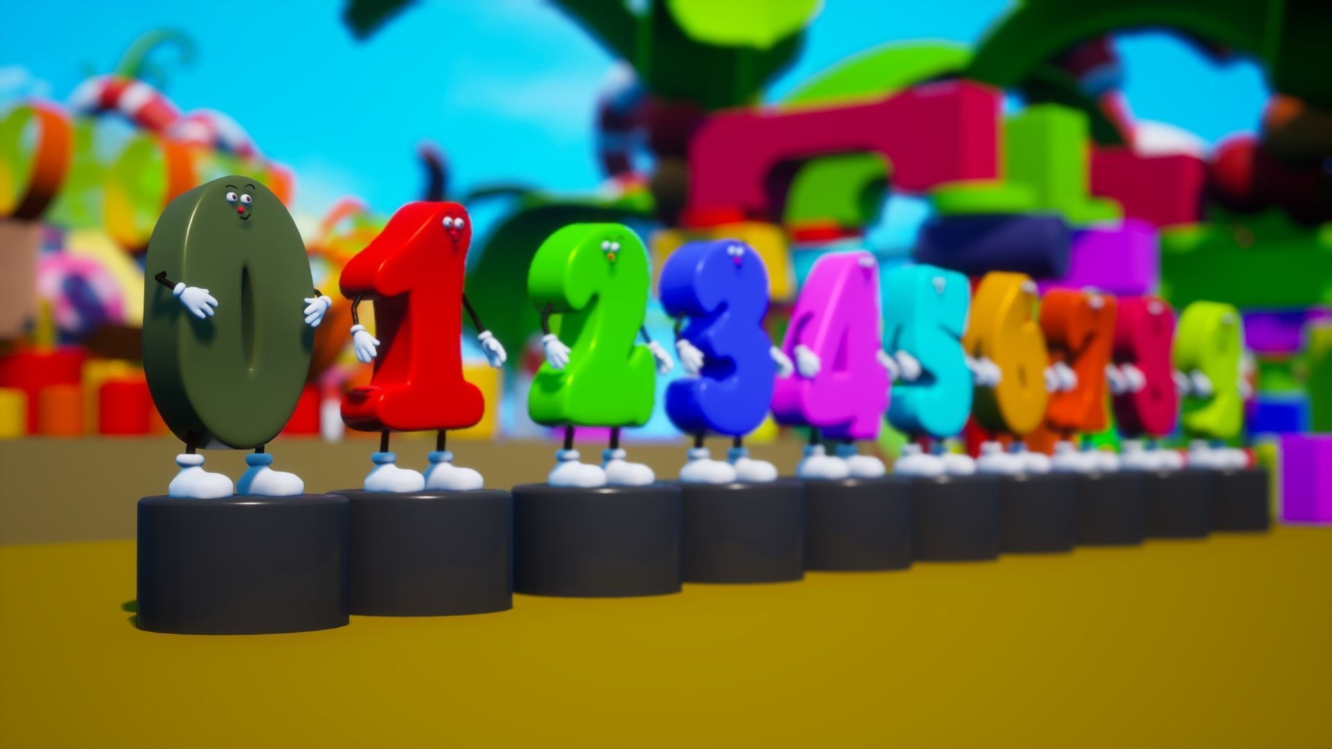 Arithmetic Symbols 3D model_12