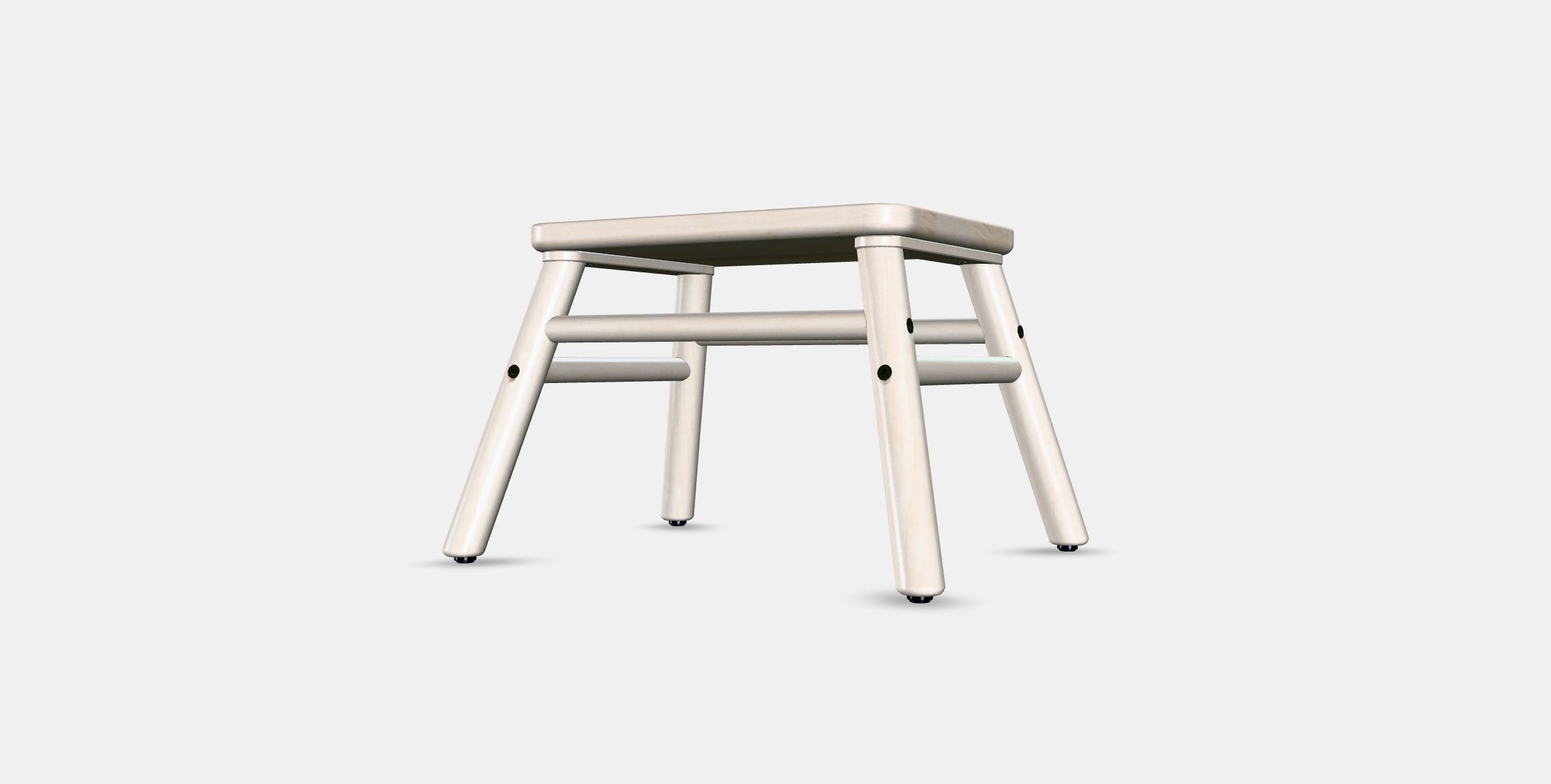 VILTO Step stool Low-poly 3D model_5