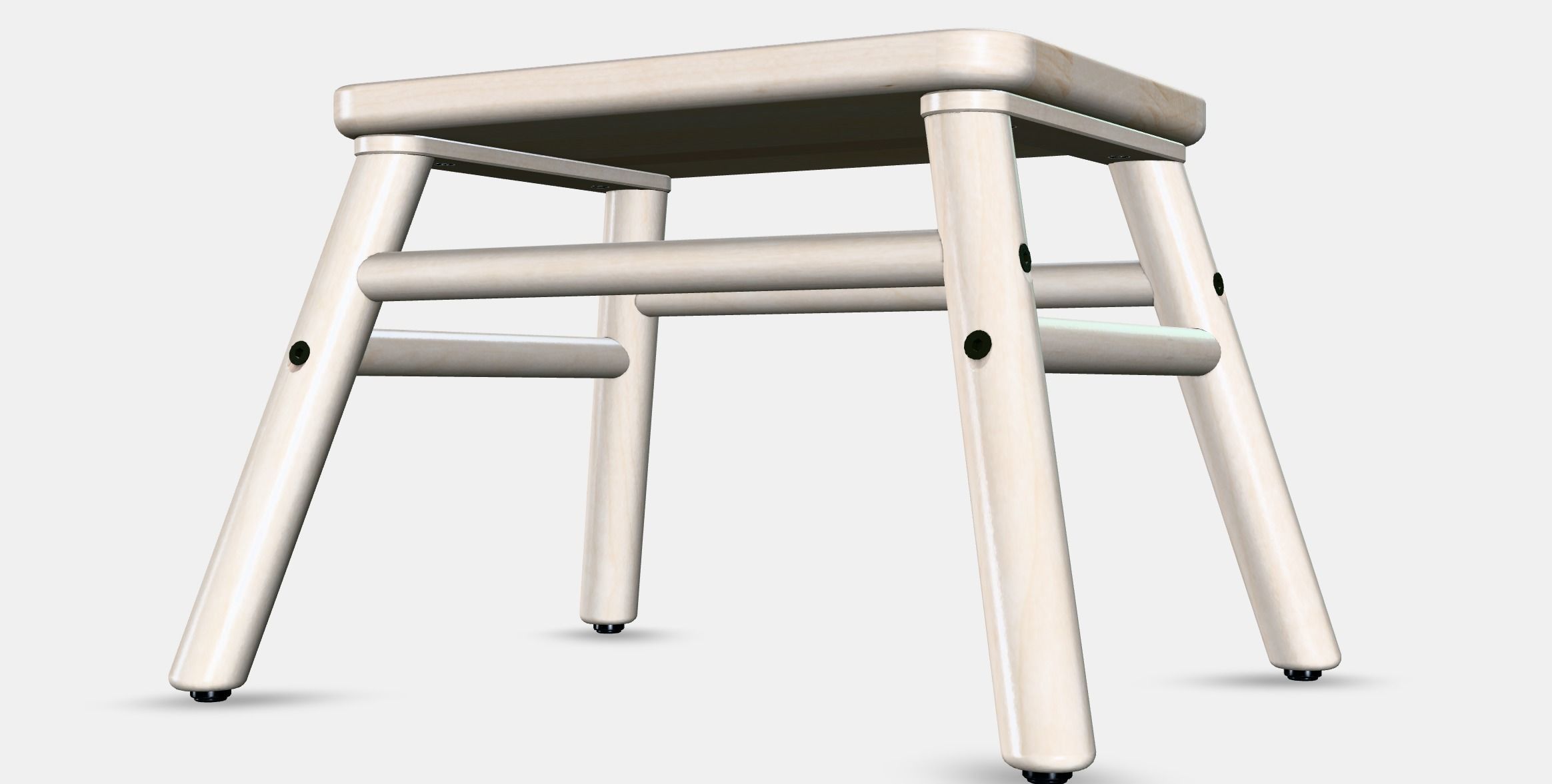 VILTO Step stool Low-poly 3D model_7
