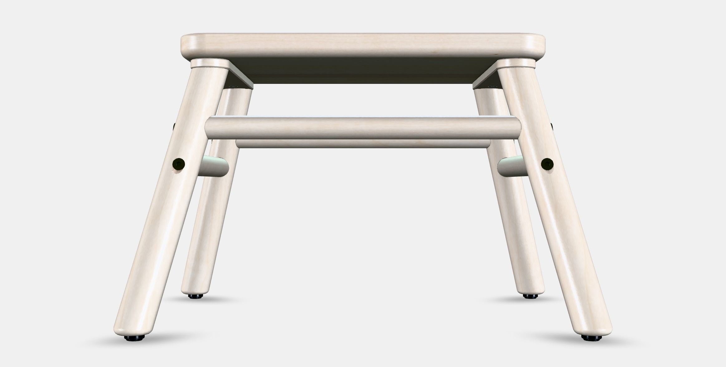 VILTO Step stool Low-poly 3D model_15