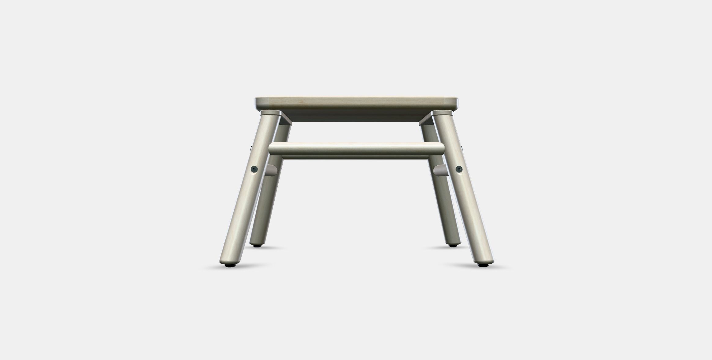VILTO Step stool Low-poly 3D model_9