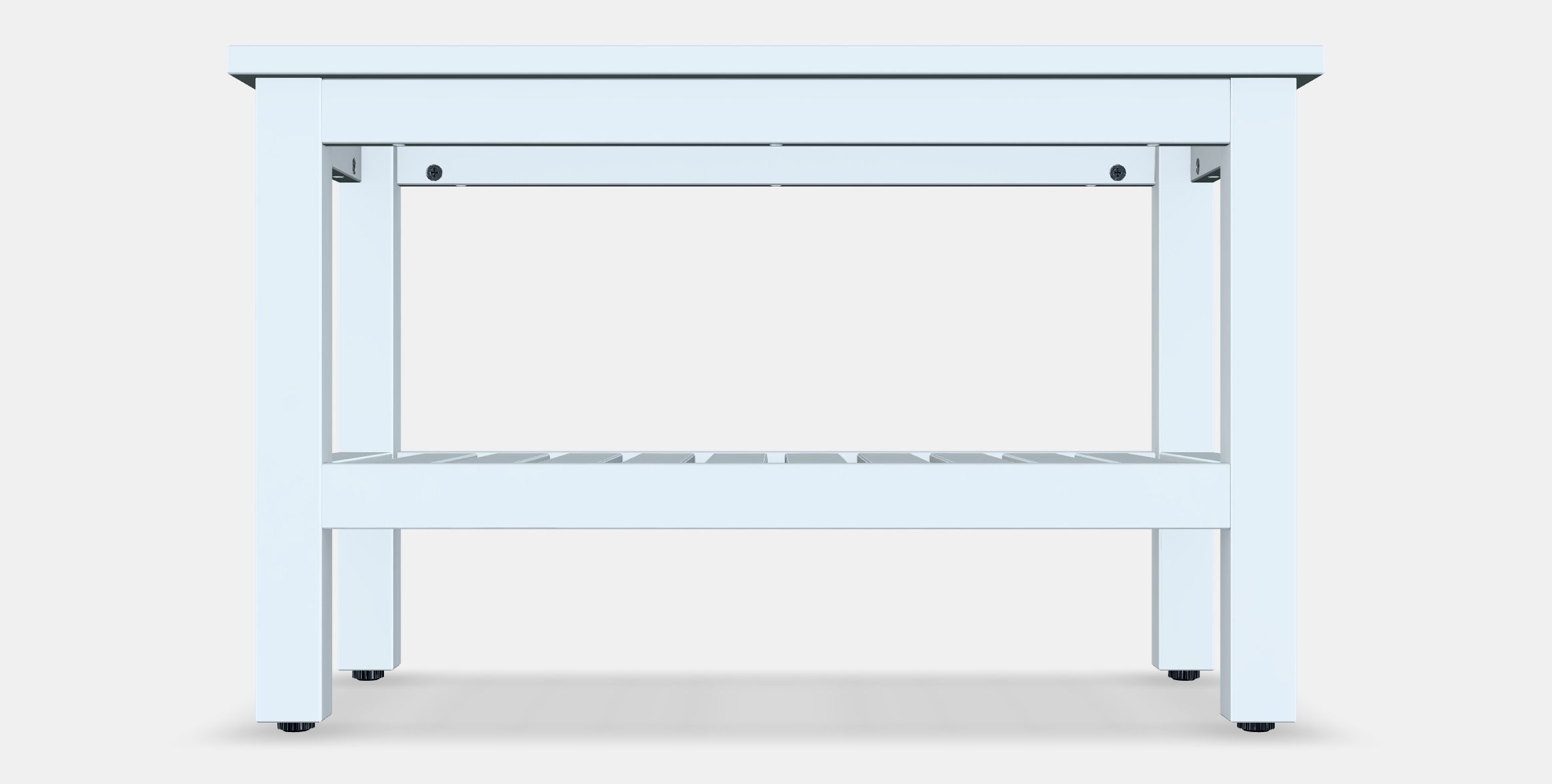 HEMNES Bench Low-poly 3D model_15