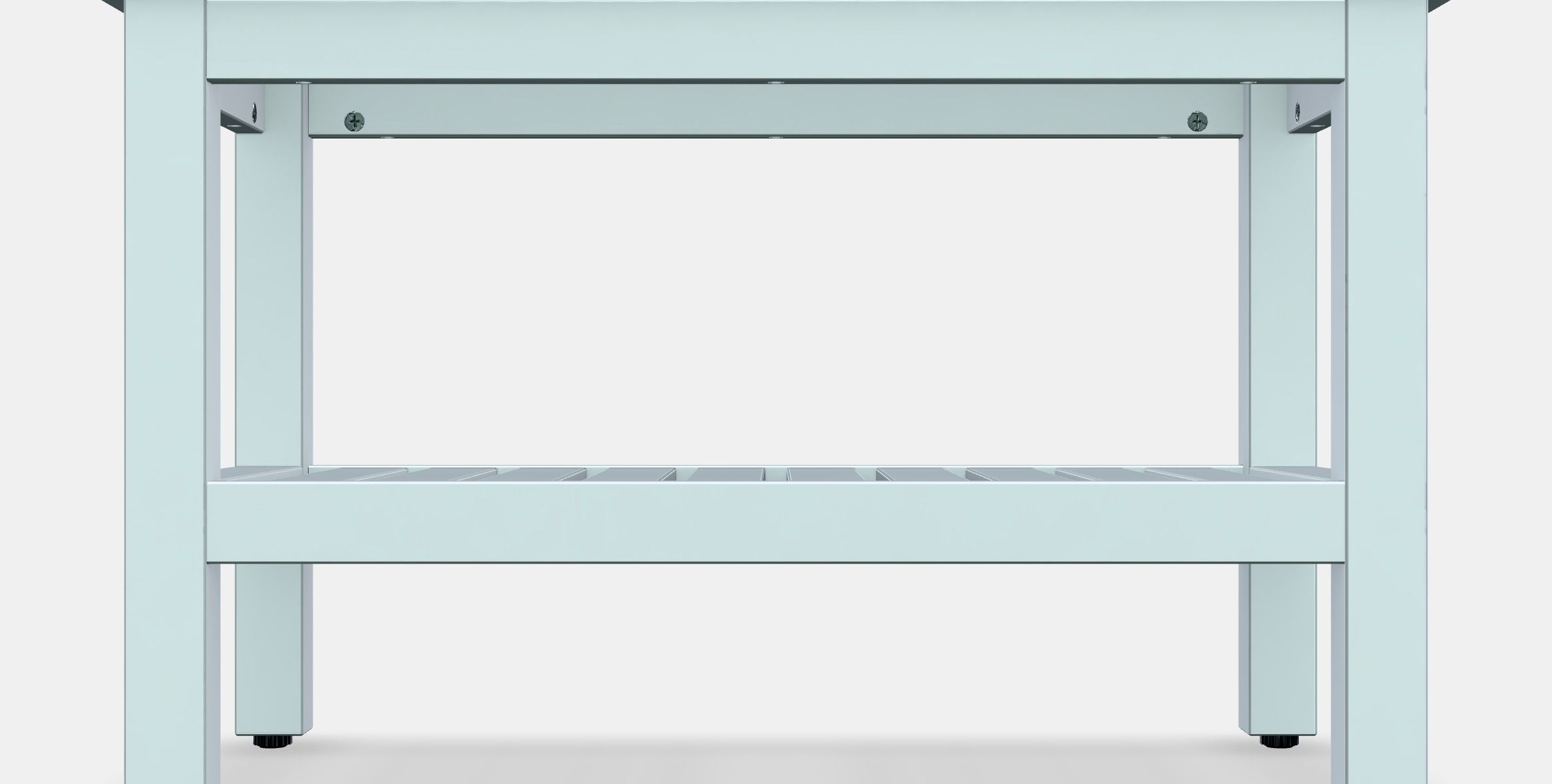 HEMNES Bench Low-poly 3D model_12