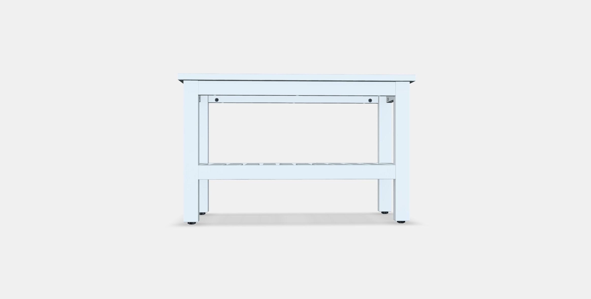 HEMNES Bench Low-poly 3D model_14