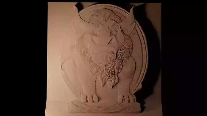 Pumbaa The Lion King CNC 3d Print High Relief Sand Casting 3D print model