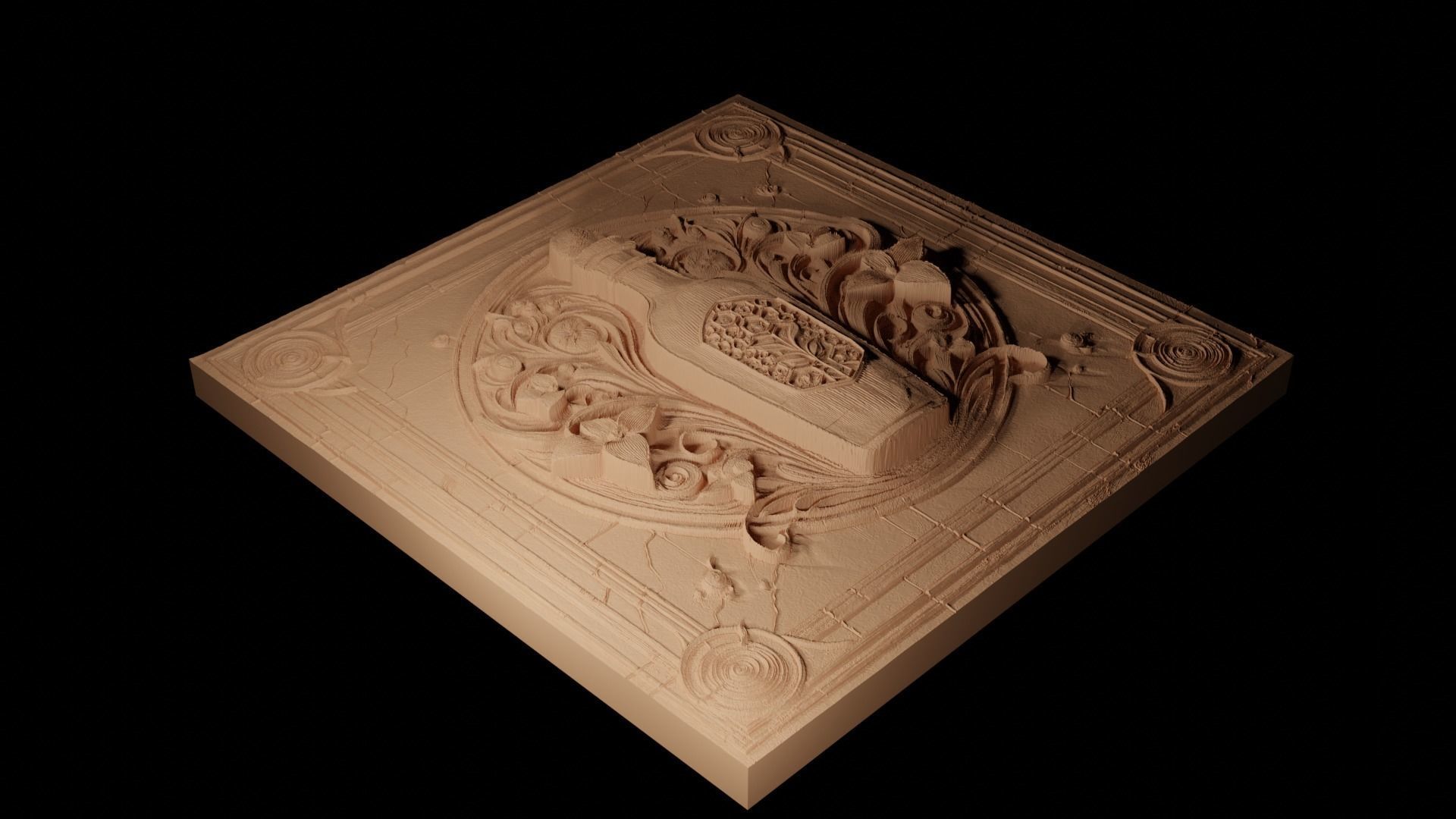 Potion Bottle CNC 3d Print High Relief Sand Casting 3D print model_2