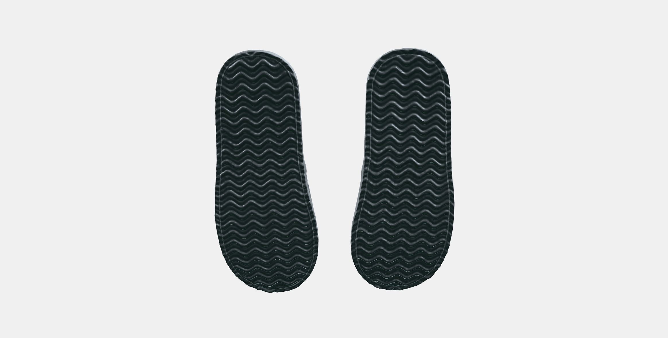 TASJON Slippers Low-poly 3D model_7