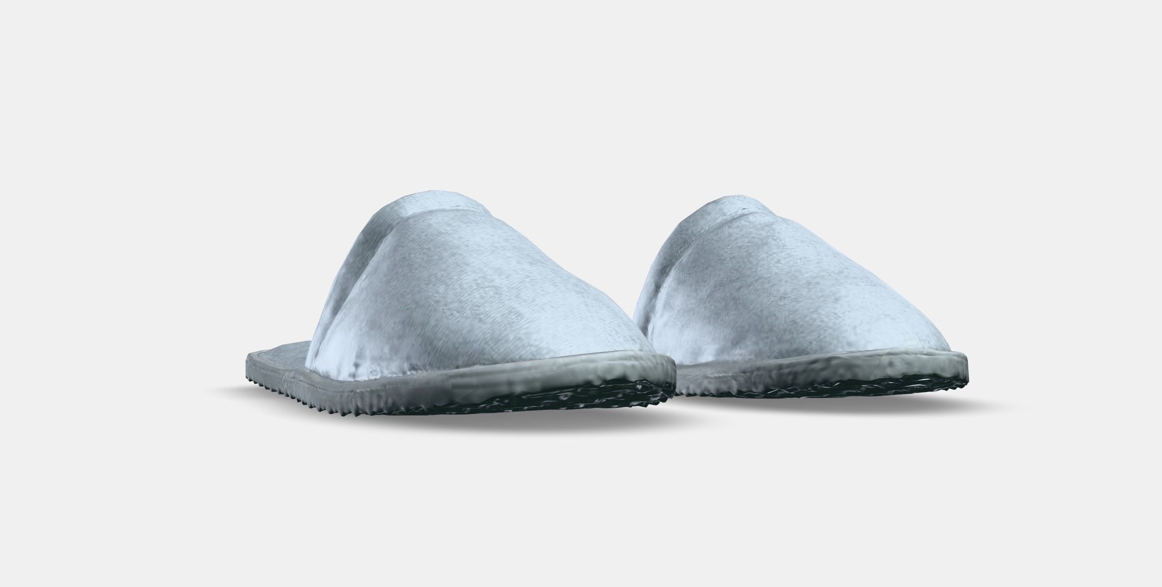 TASJON Slippers Low-poly 3D model_9