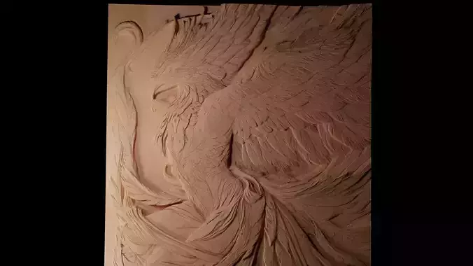 Phoenix CNC 3d Print High Relief Sand Casting