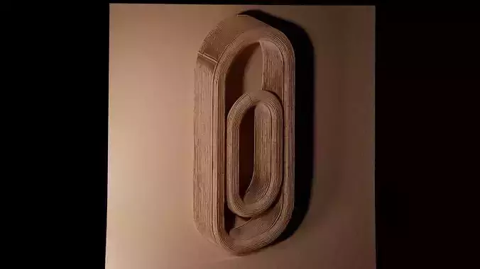 Paperclip CNC 3d Print High Relief Sand Casting